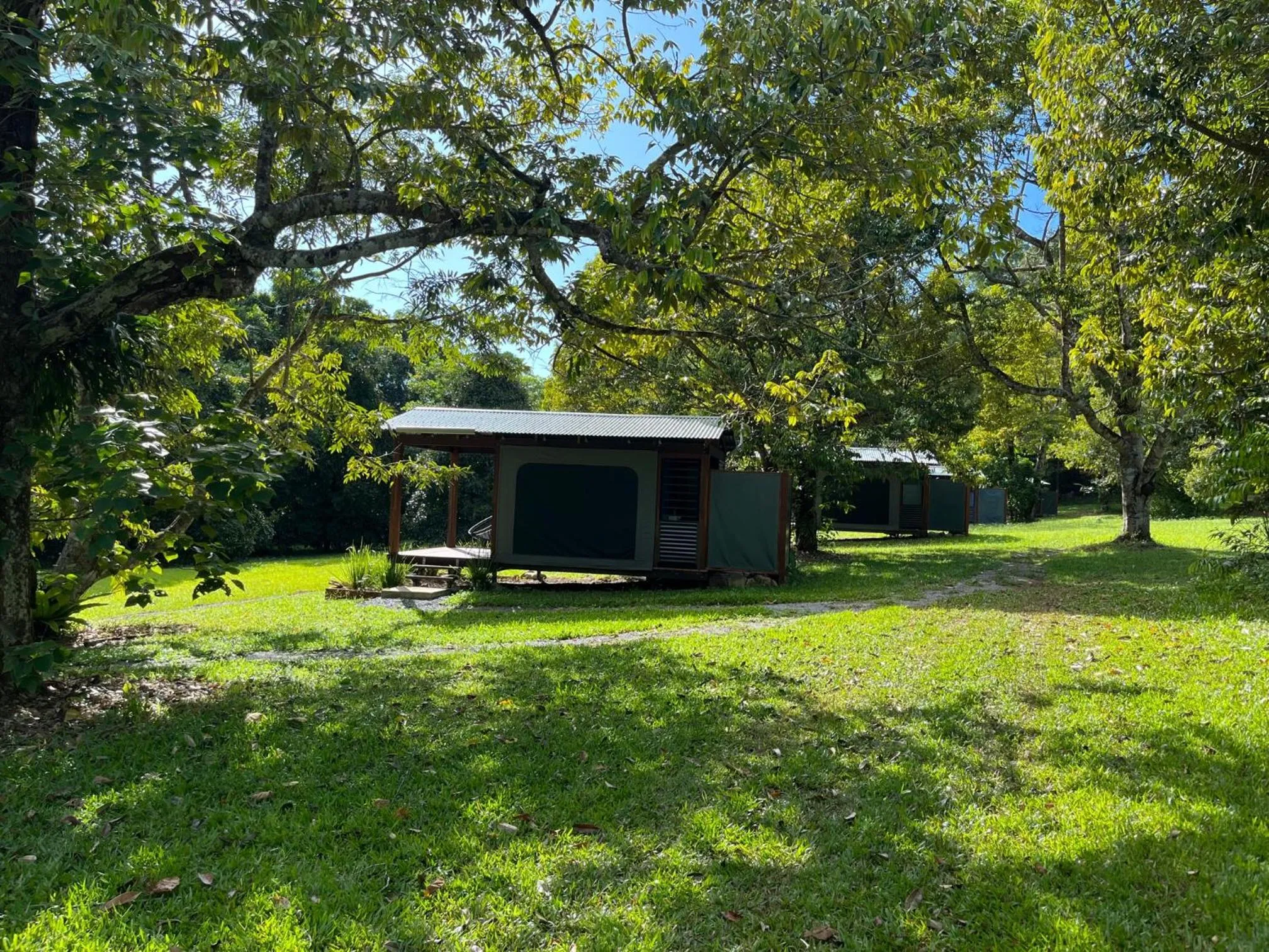 Glamping Eco-Hut (Communal Kitchen) in Noah Creek Eco Huts