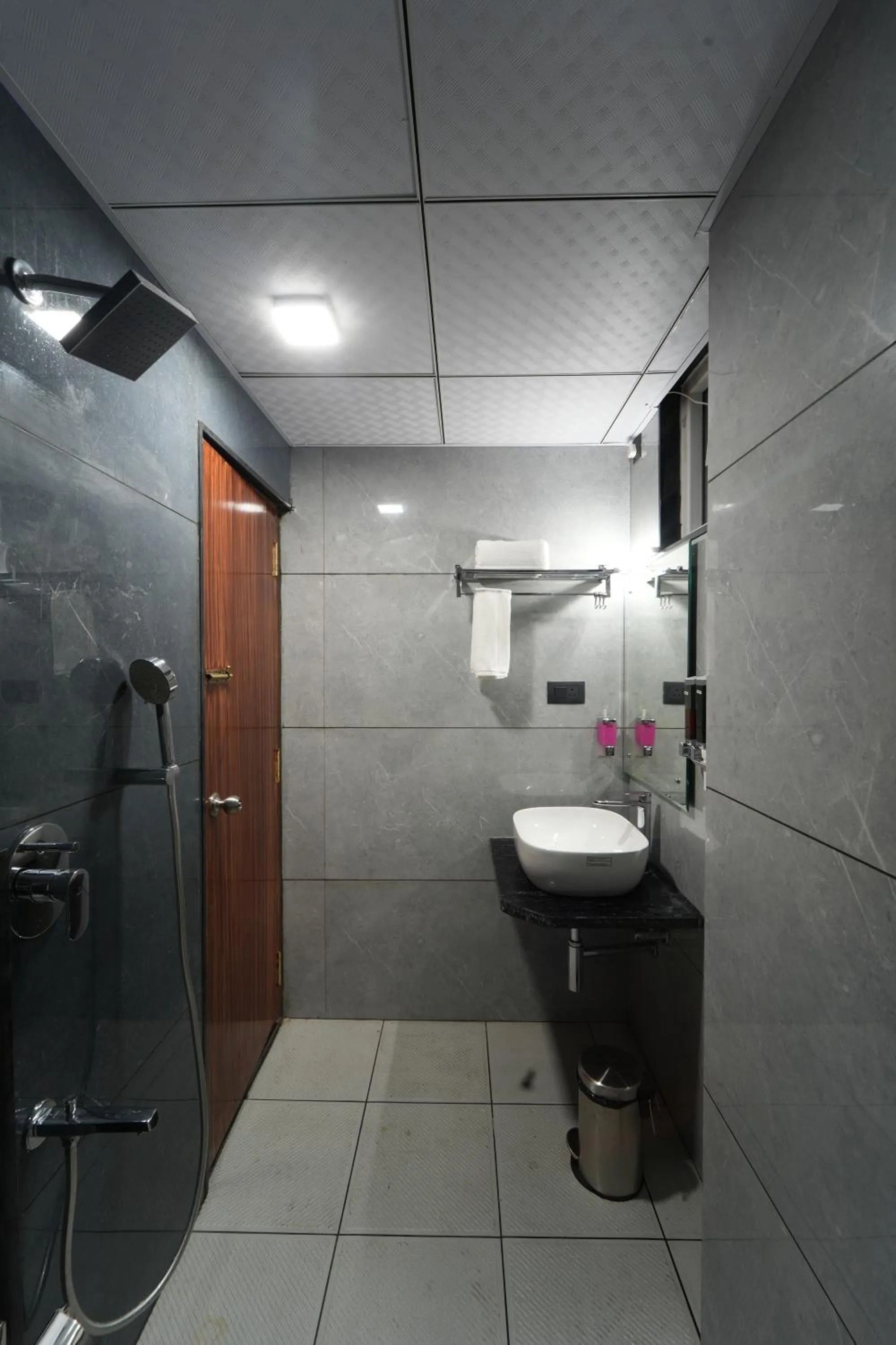 Shower in VOVO Boutique Hotel