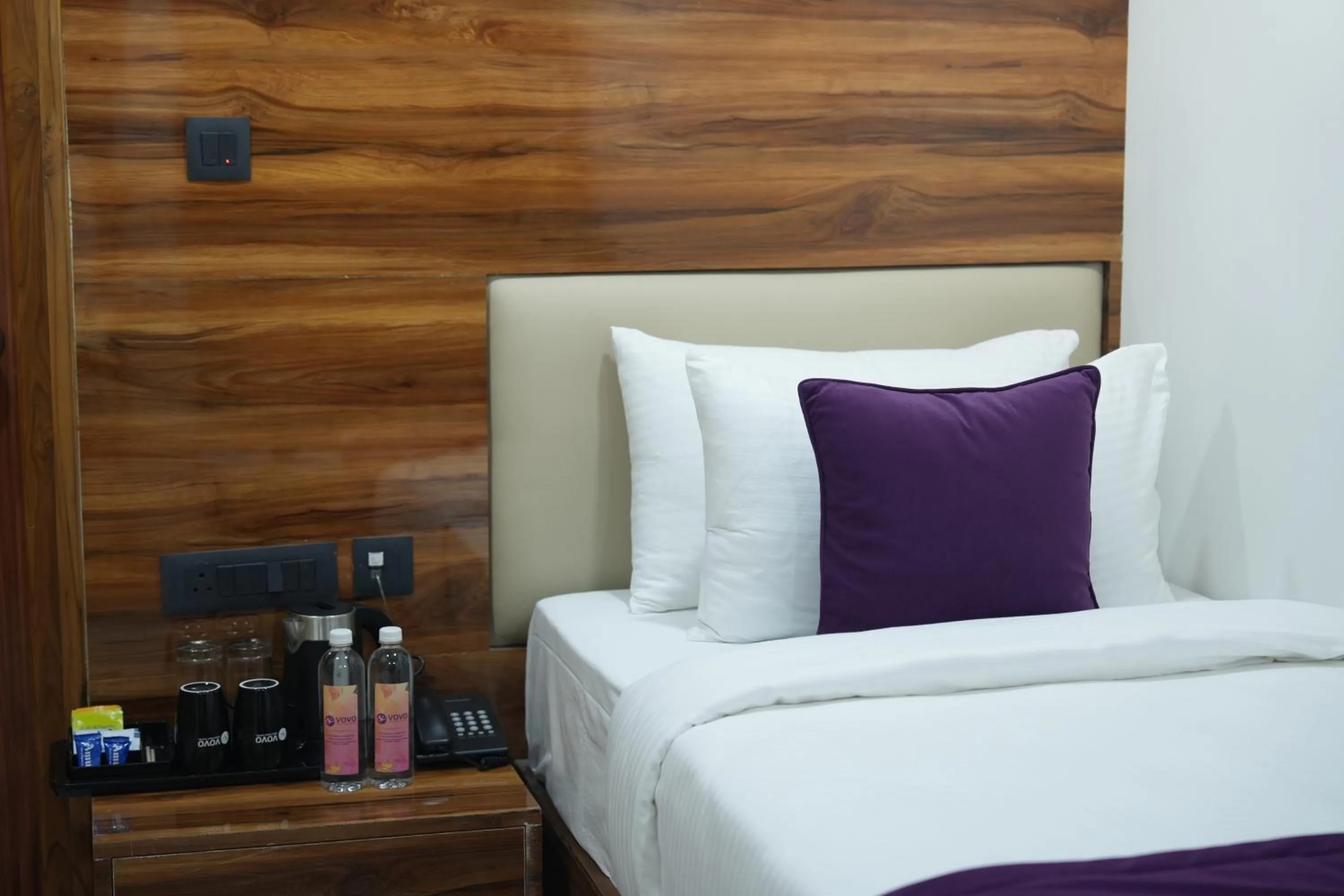 Bed in VOVO Boutique Hotel