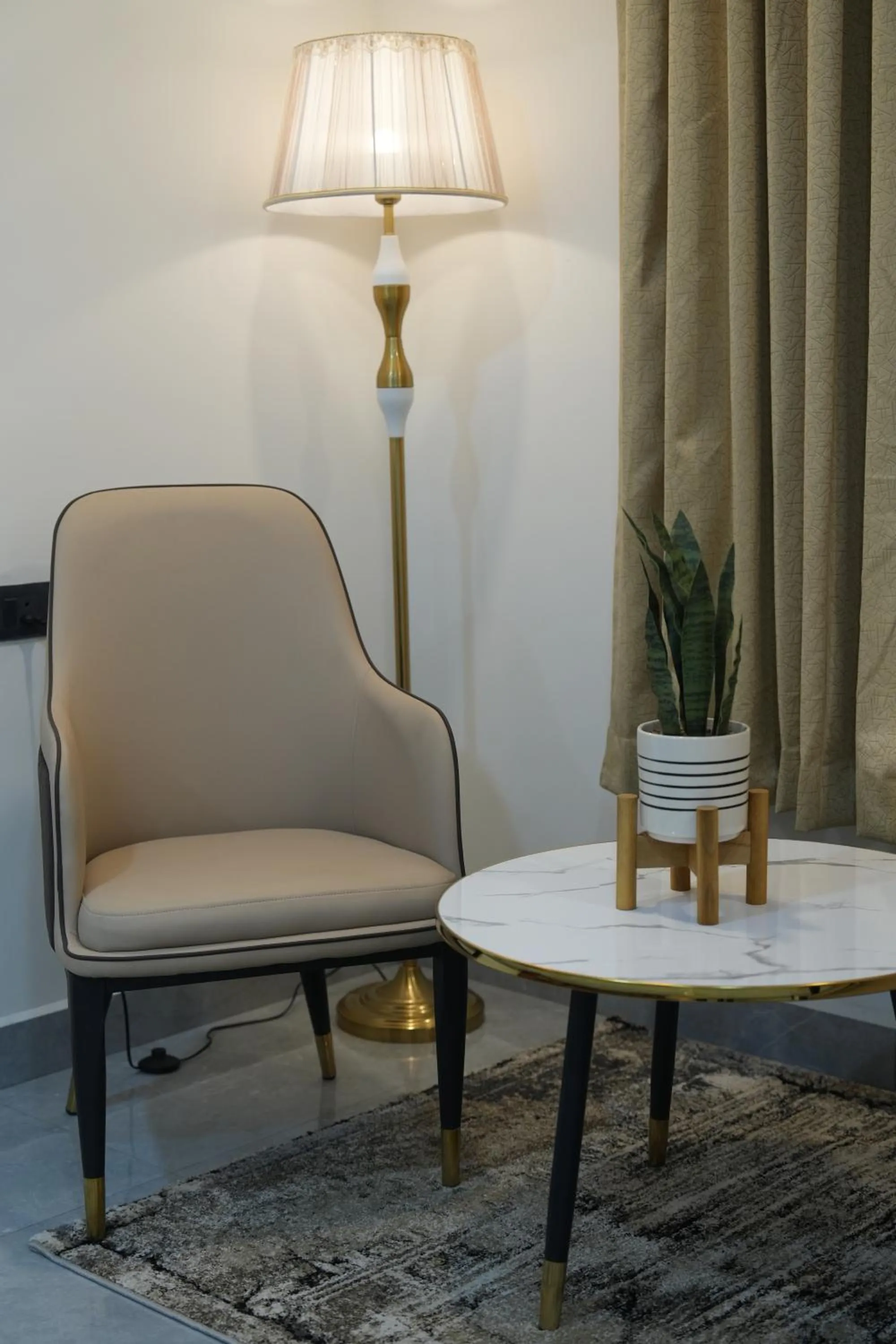 Seating area in VOVO Boutique Hotel