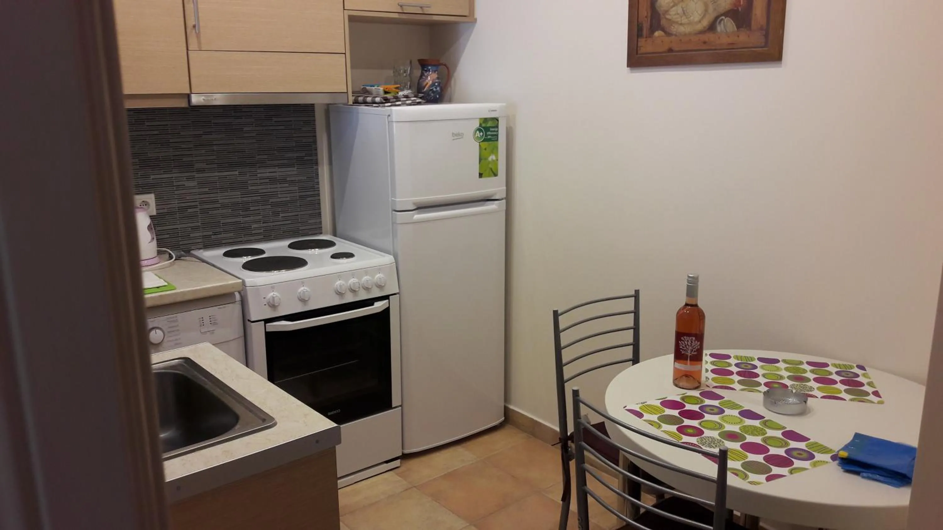 Dining area in Foivos Seaside Apartments