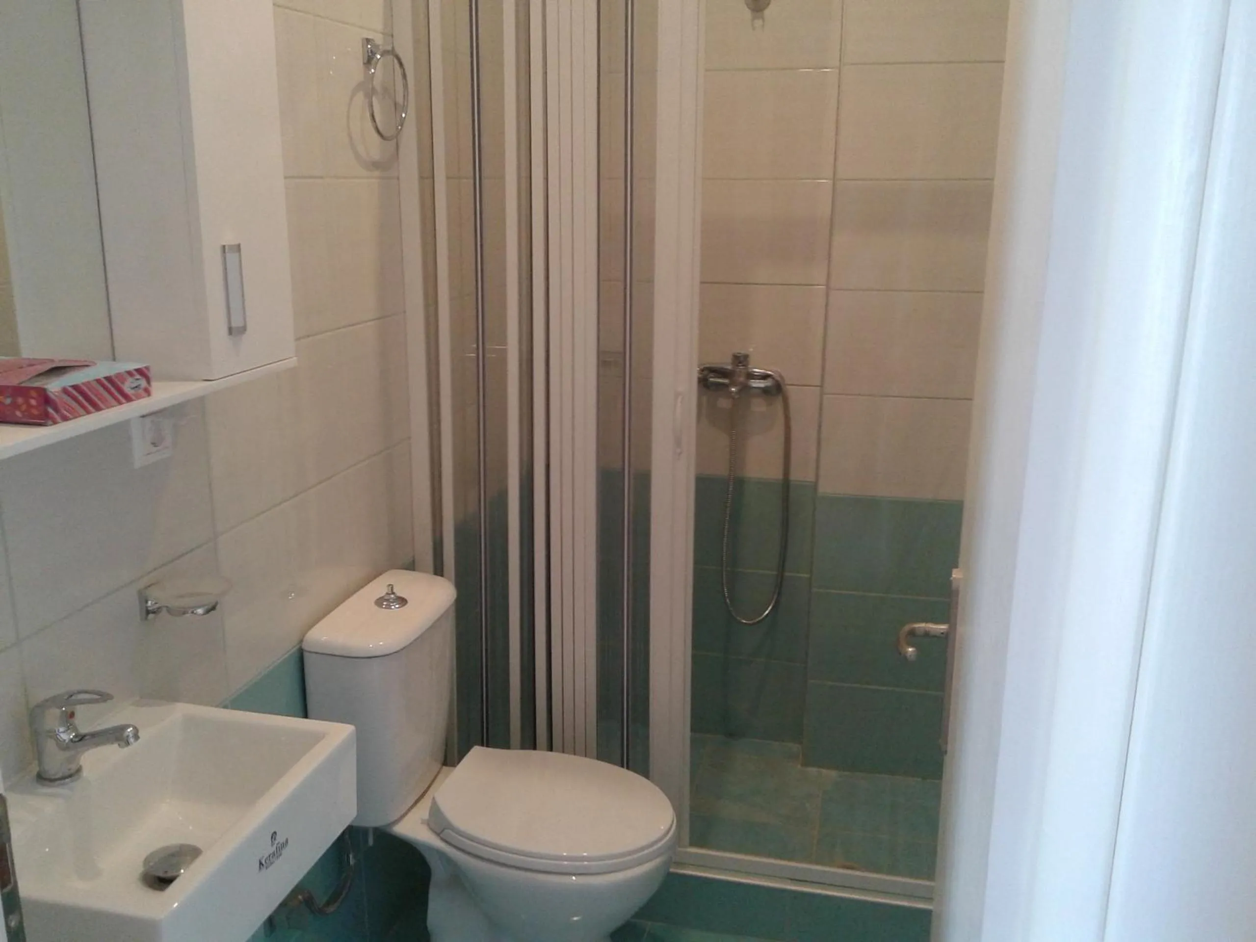 Bathroom in Foivos Seaside Apartments