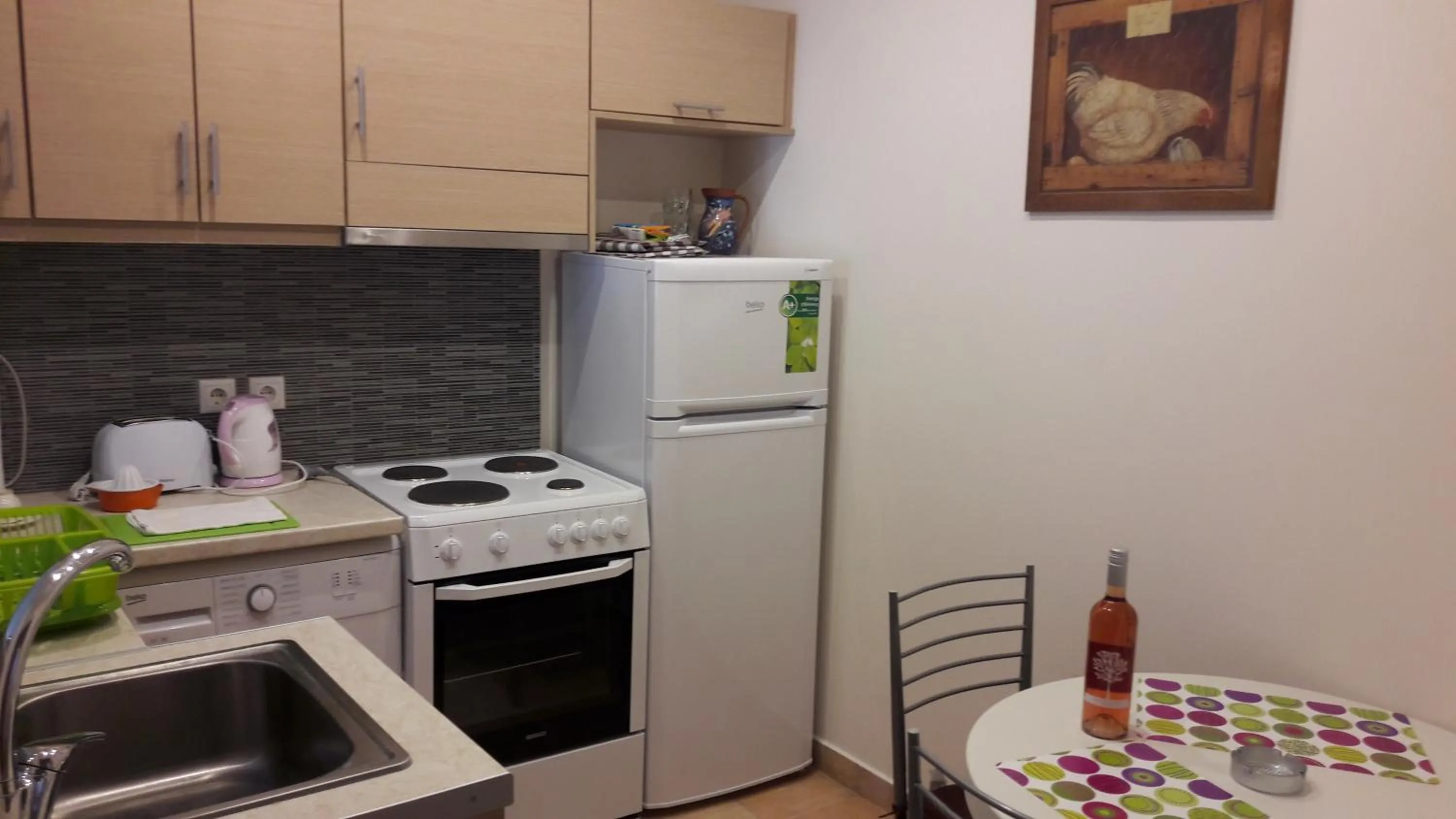 Dining area in Foivos Seaside Apartments