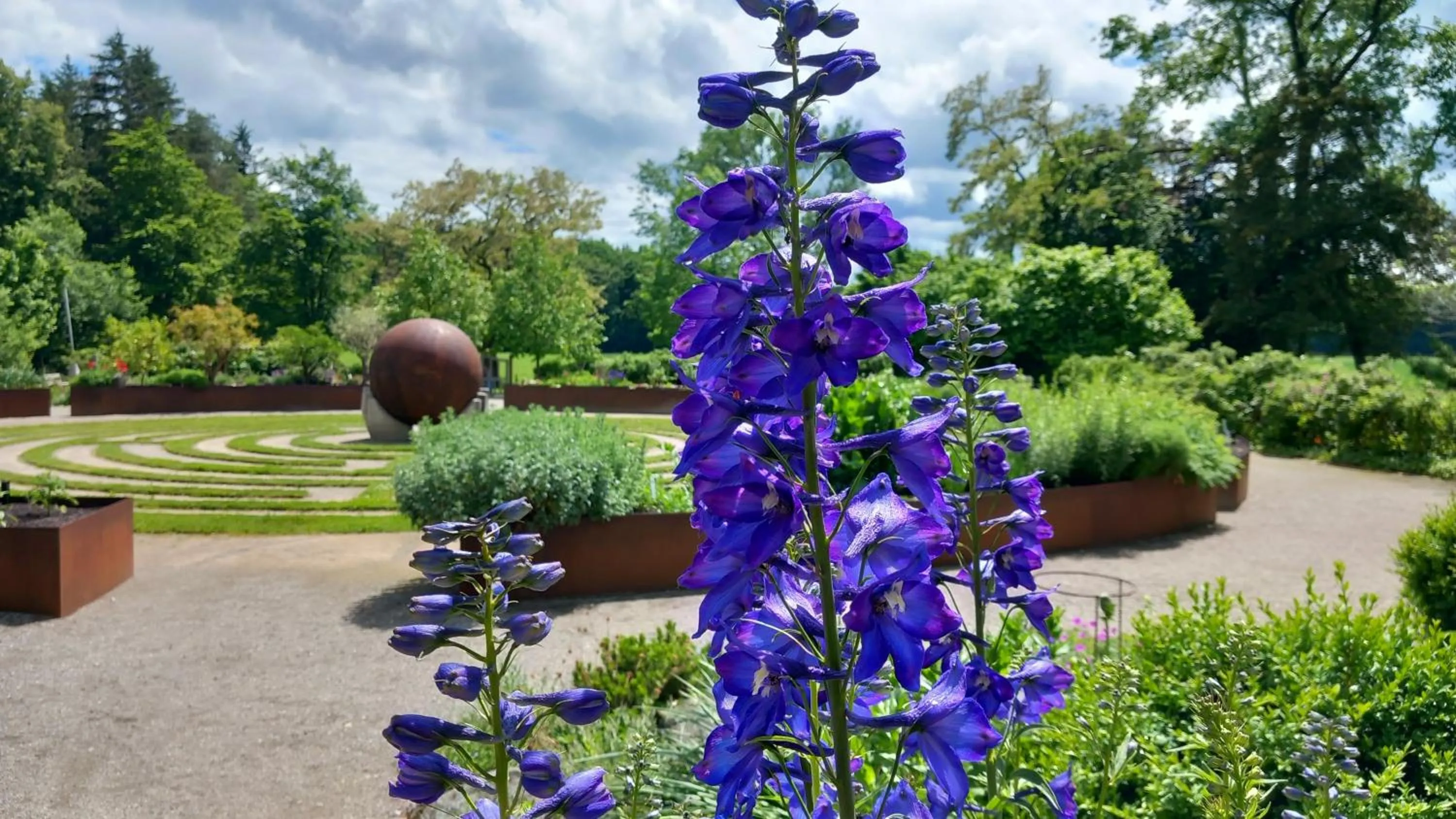 Garden view in Kloster Bonlanden