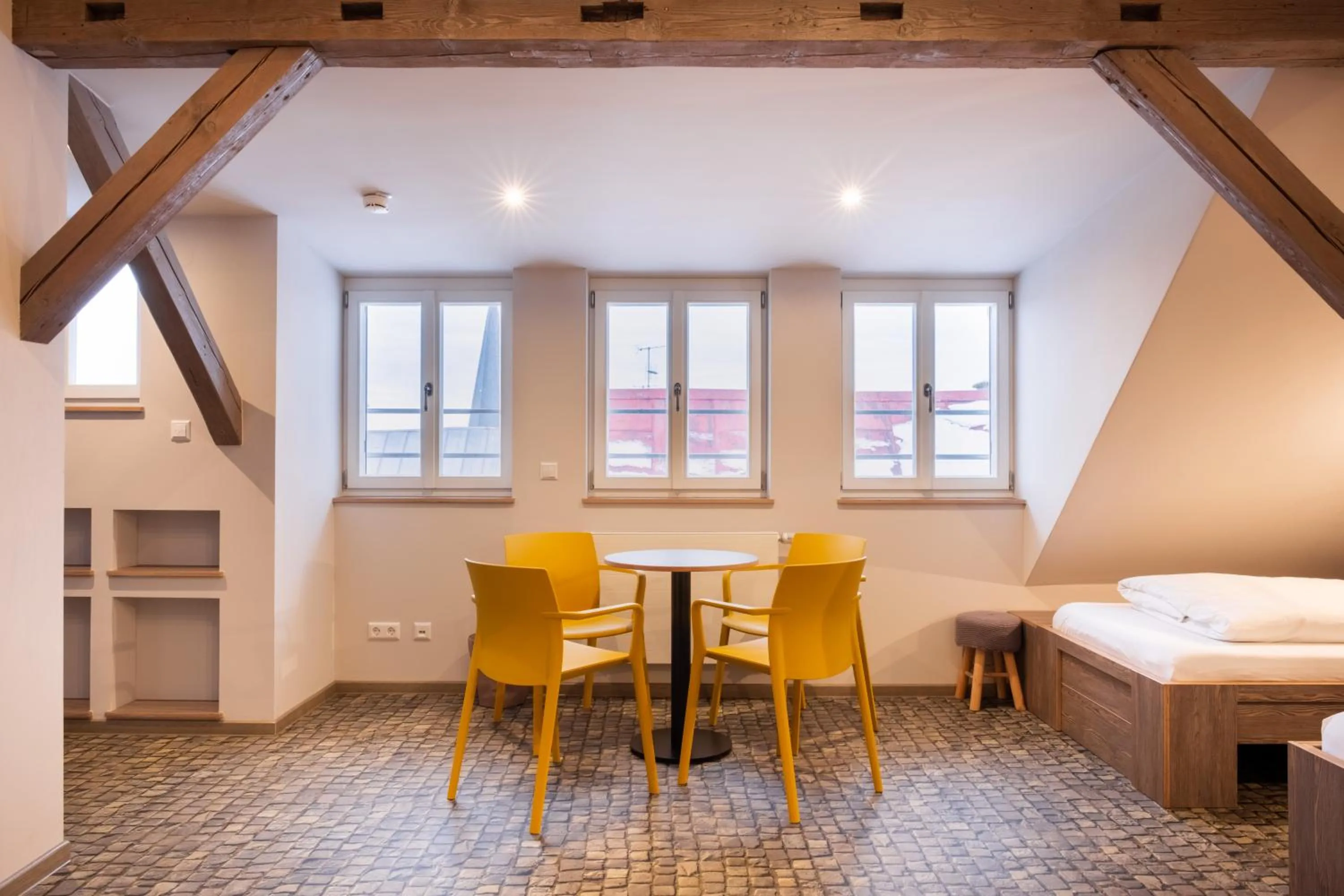 Bedroom, Bed in Kloster Bonlanden