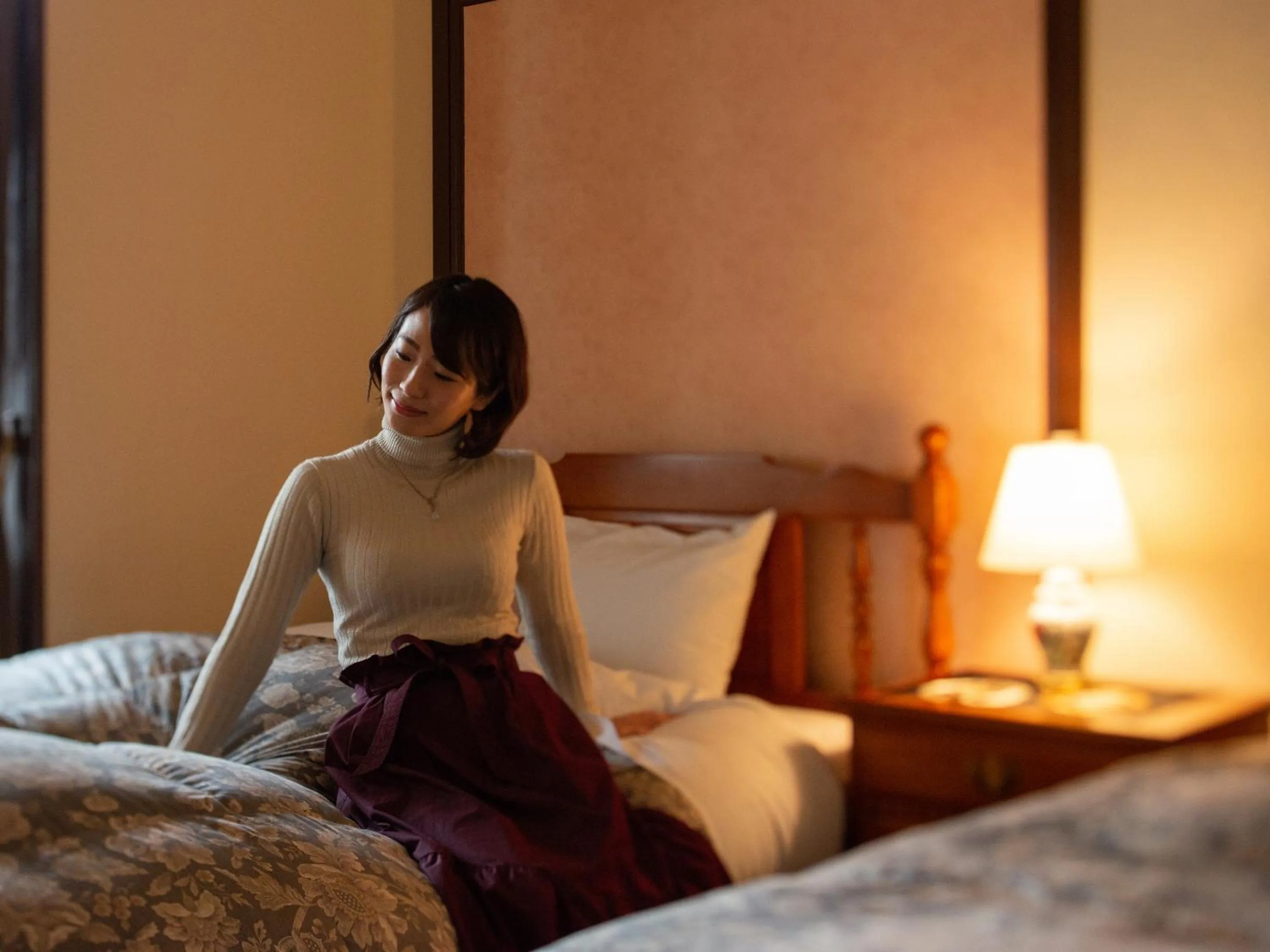 Bed in Kaihinsou Kamakura