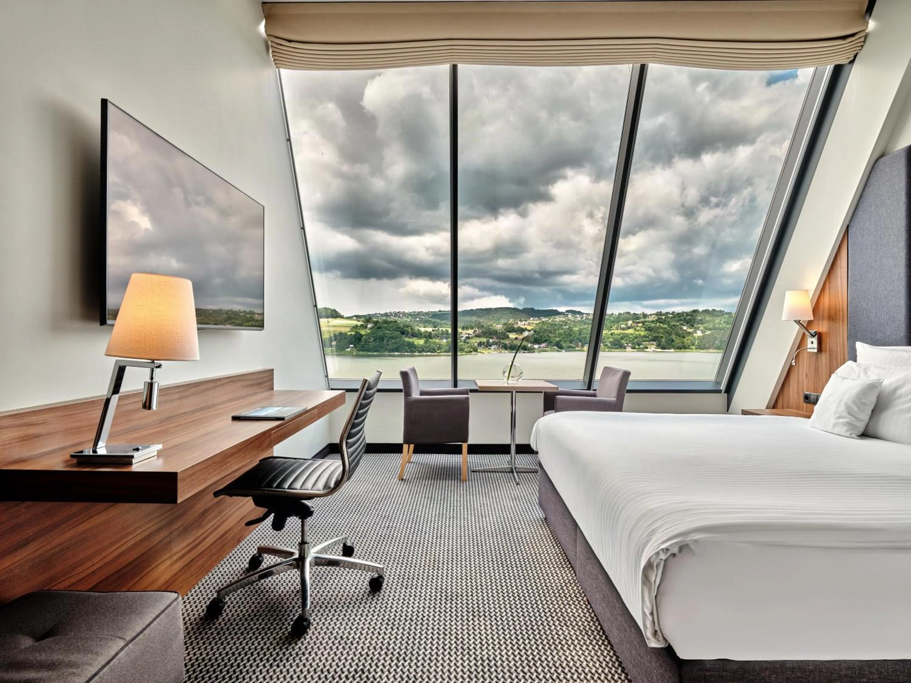 Bed in Heron Live Hotel Marina & SPA