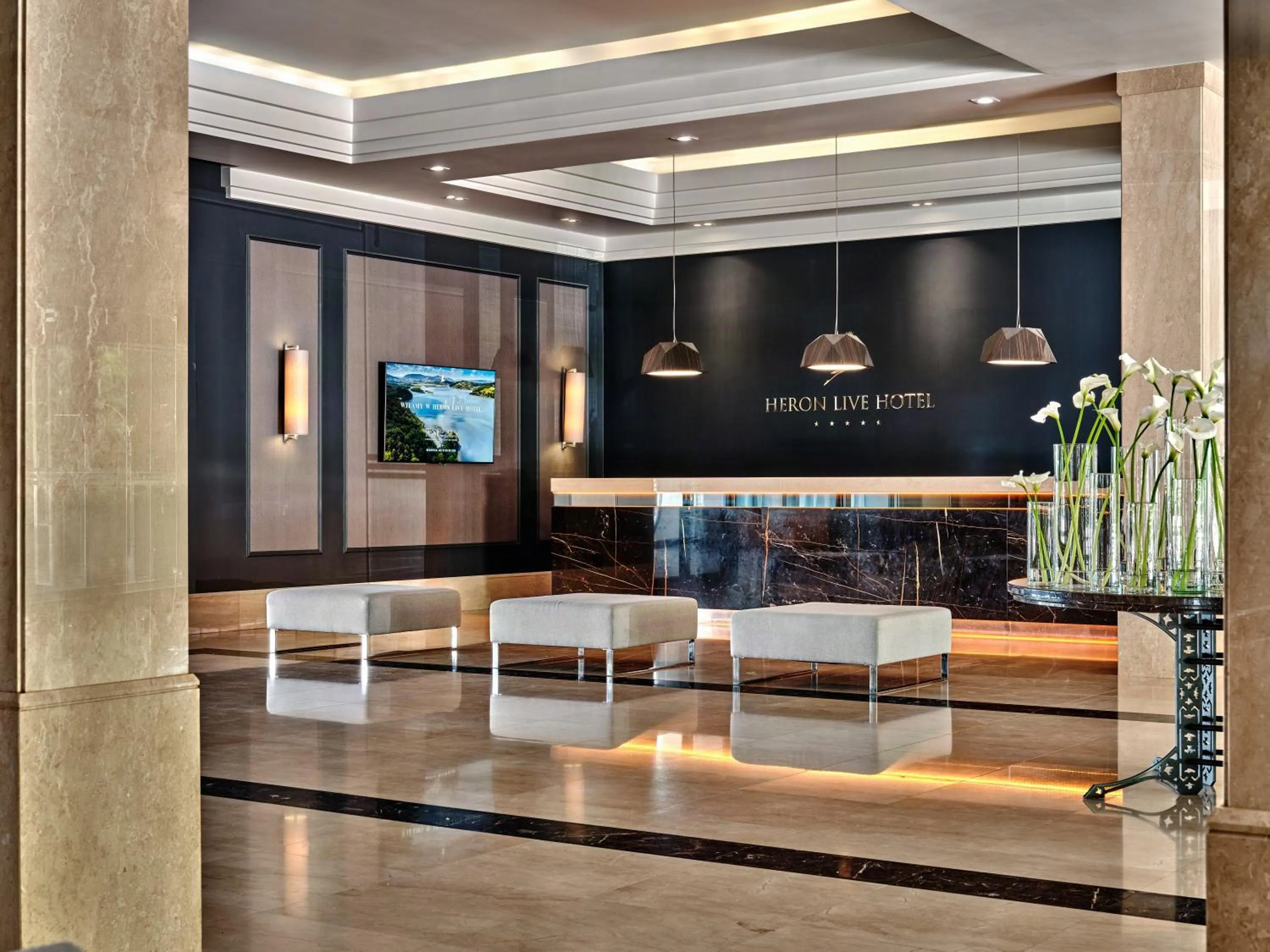 Property building in Heron Live Hotel Marina & SPA