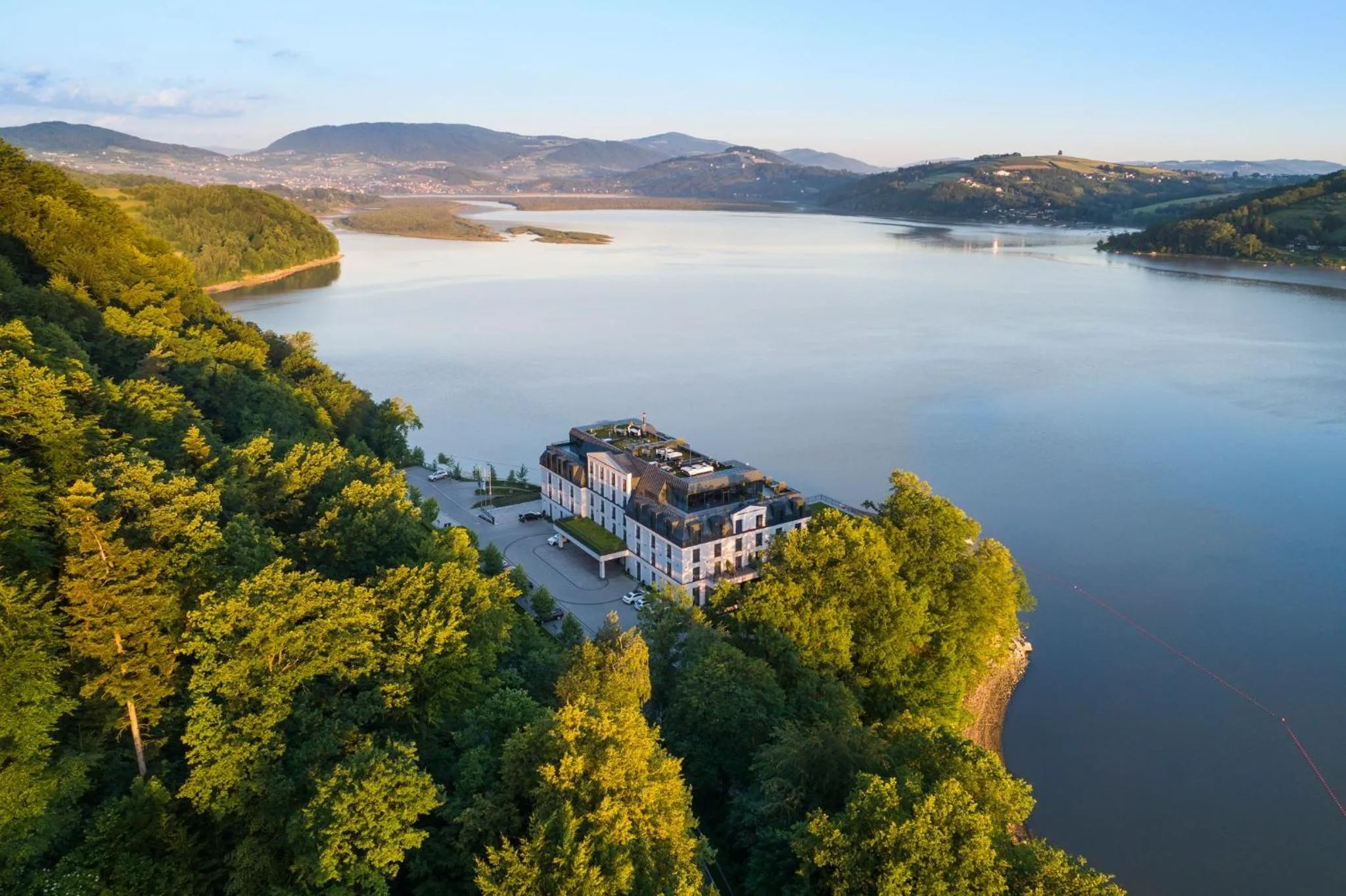 Lake view in Heron Live Hotel Marina & SPA