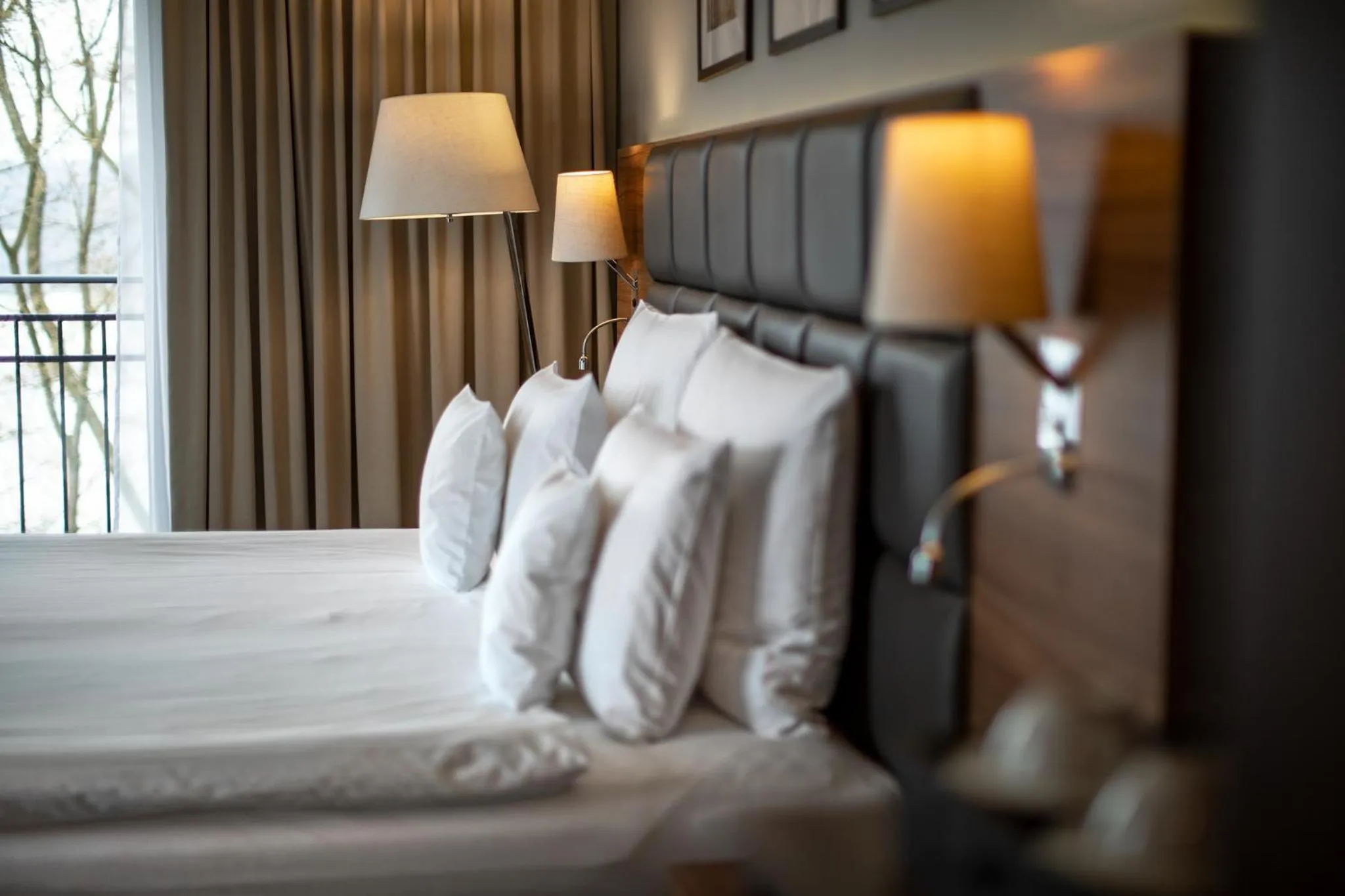 Bed in Heron Live Hotel Marina & SPA