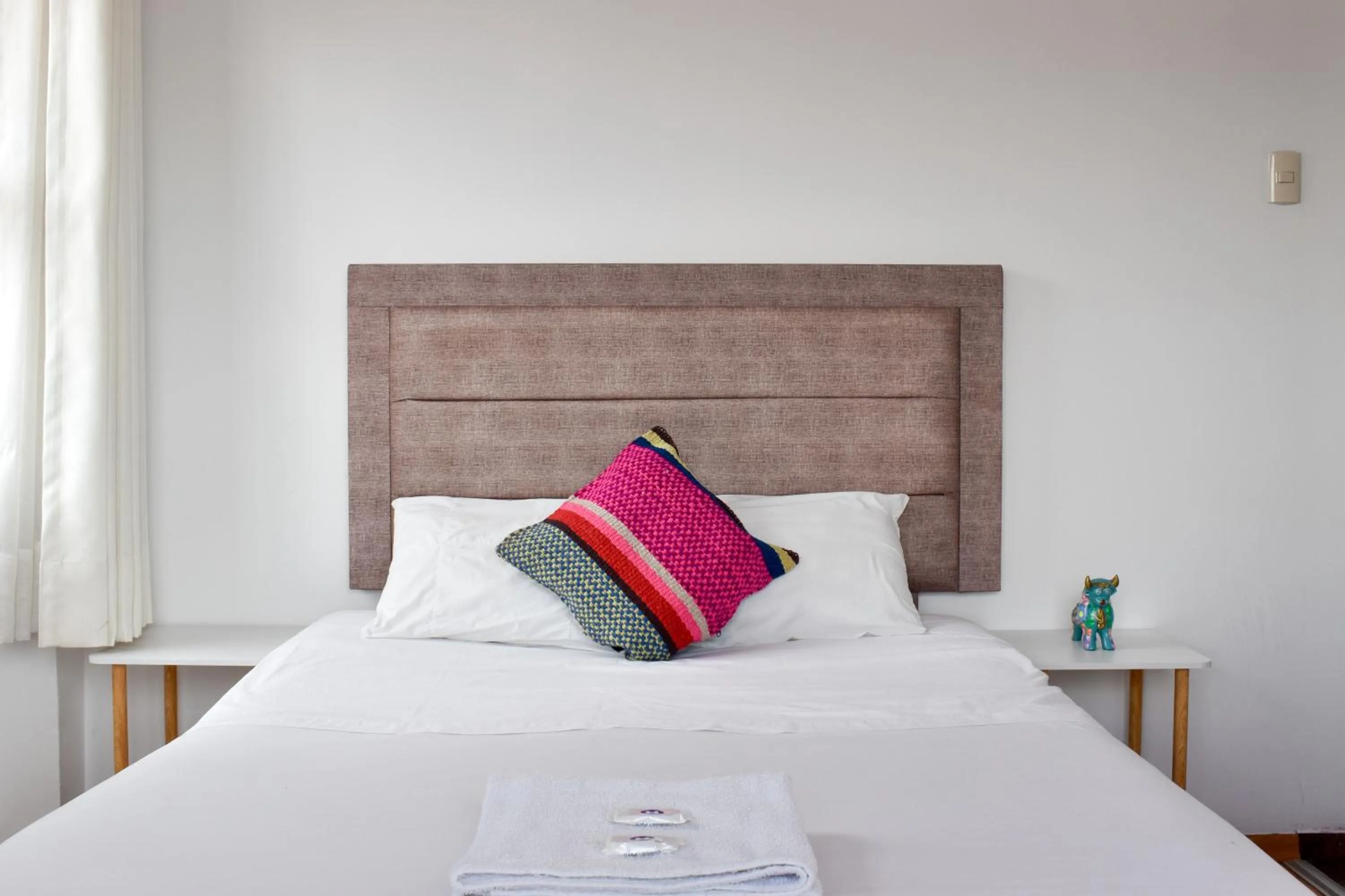 Bed in Apart Hotel El Puma