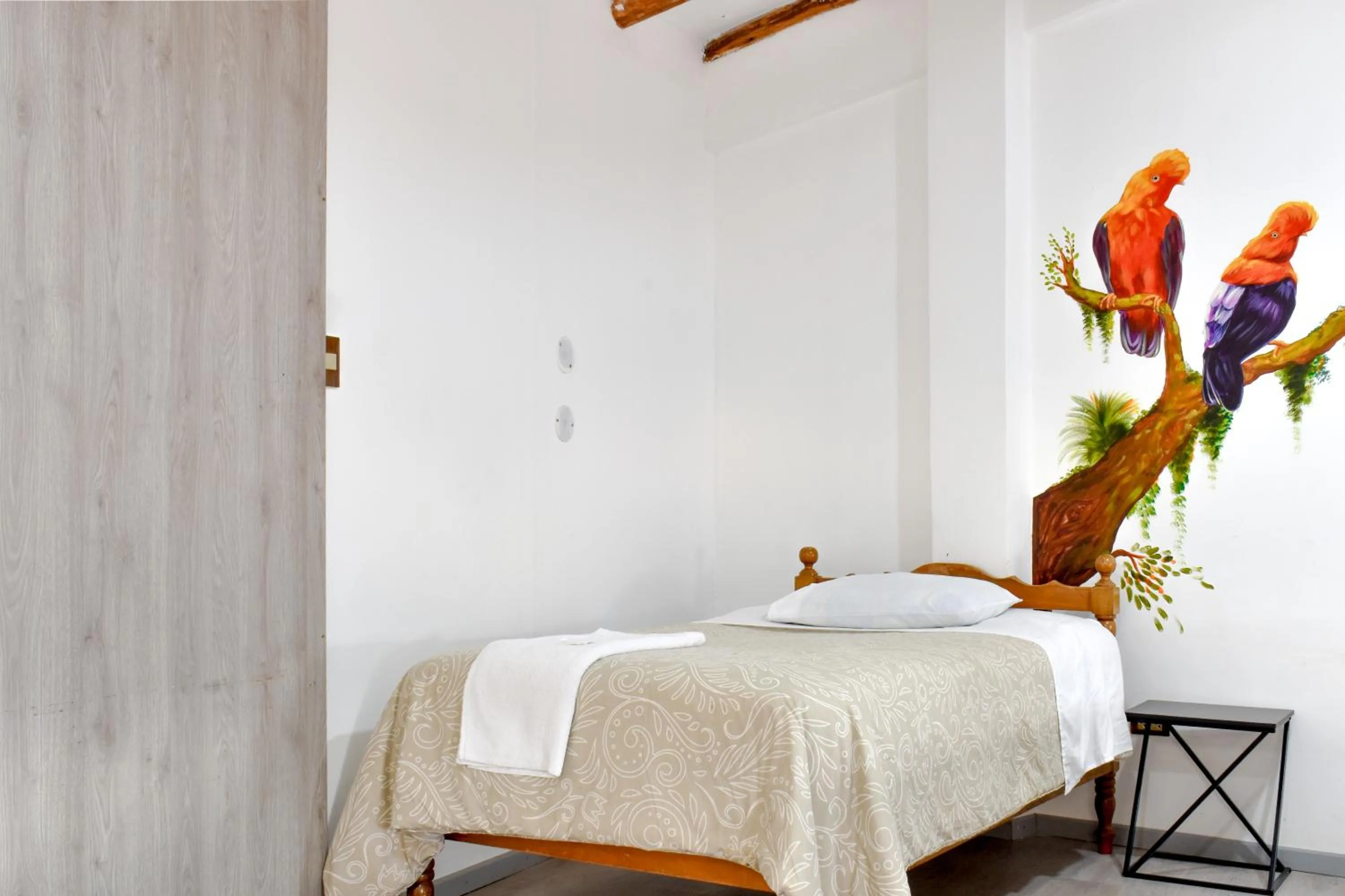 Bed in Apart Hotel El Puma