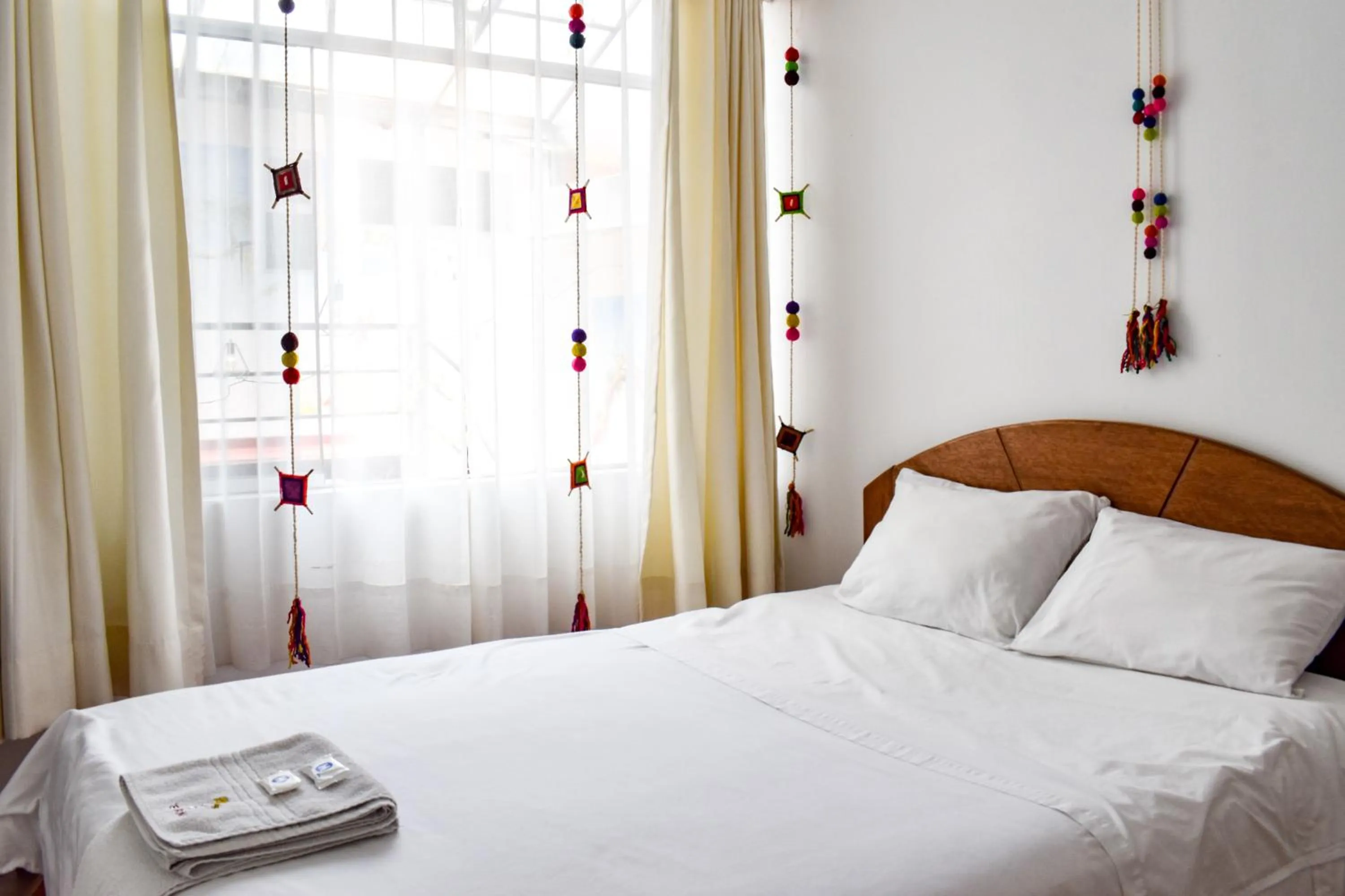 Bed in Apart Hotel El Puma