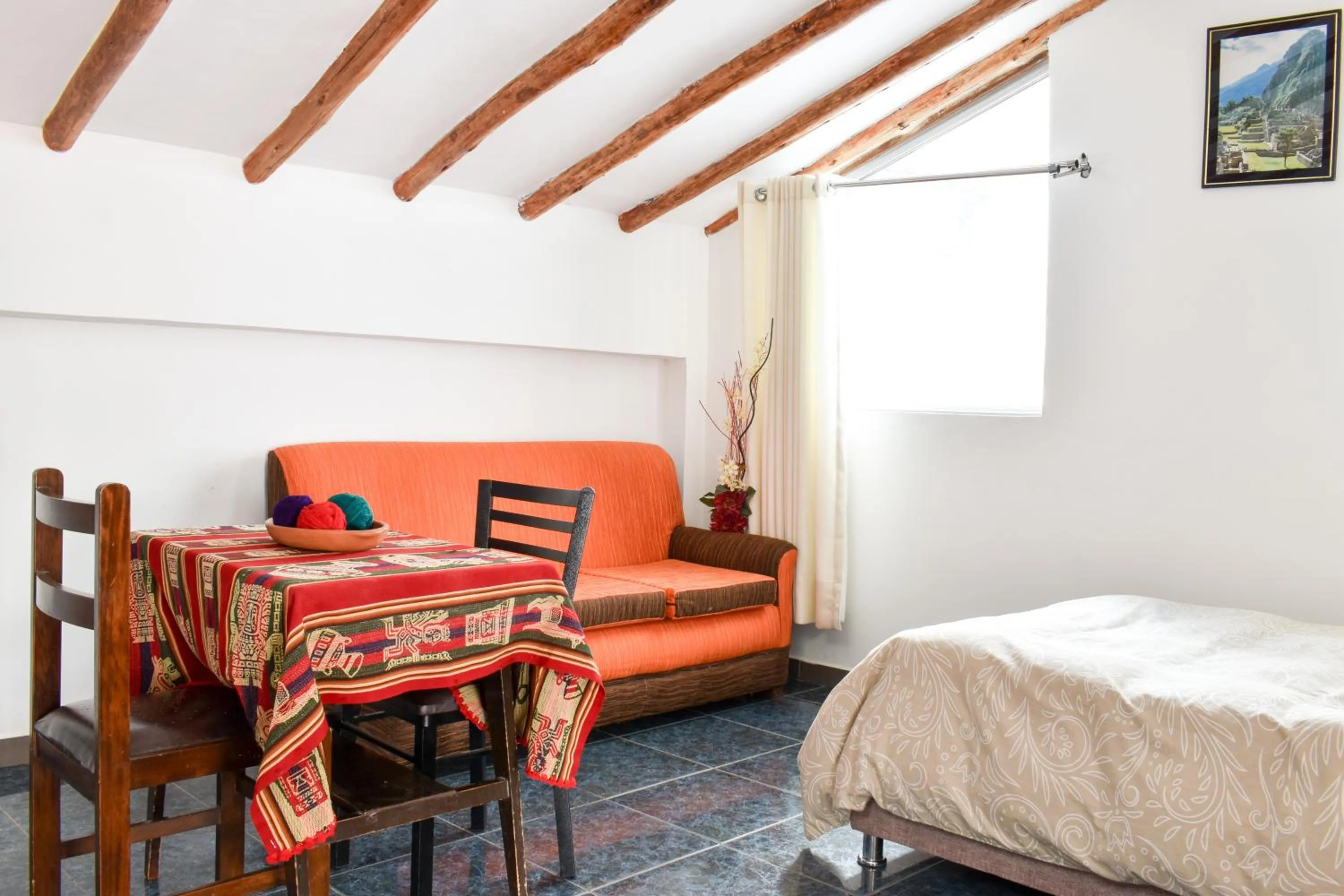 Bed in Apart Hotel El Puma