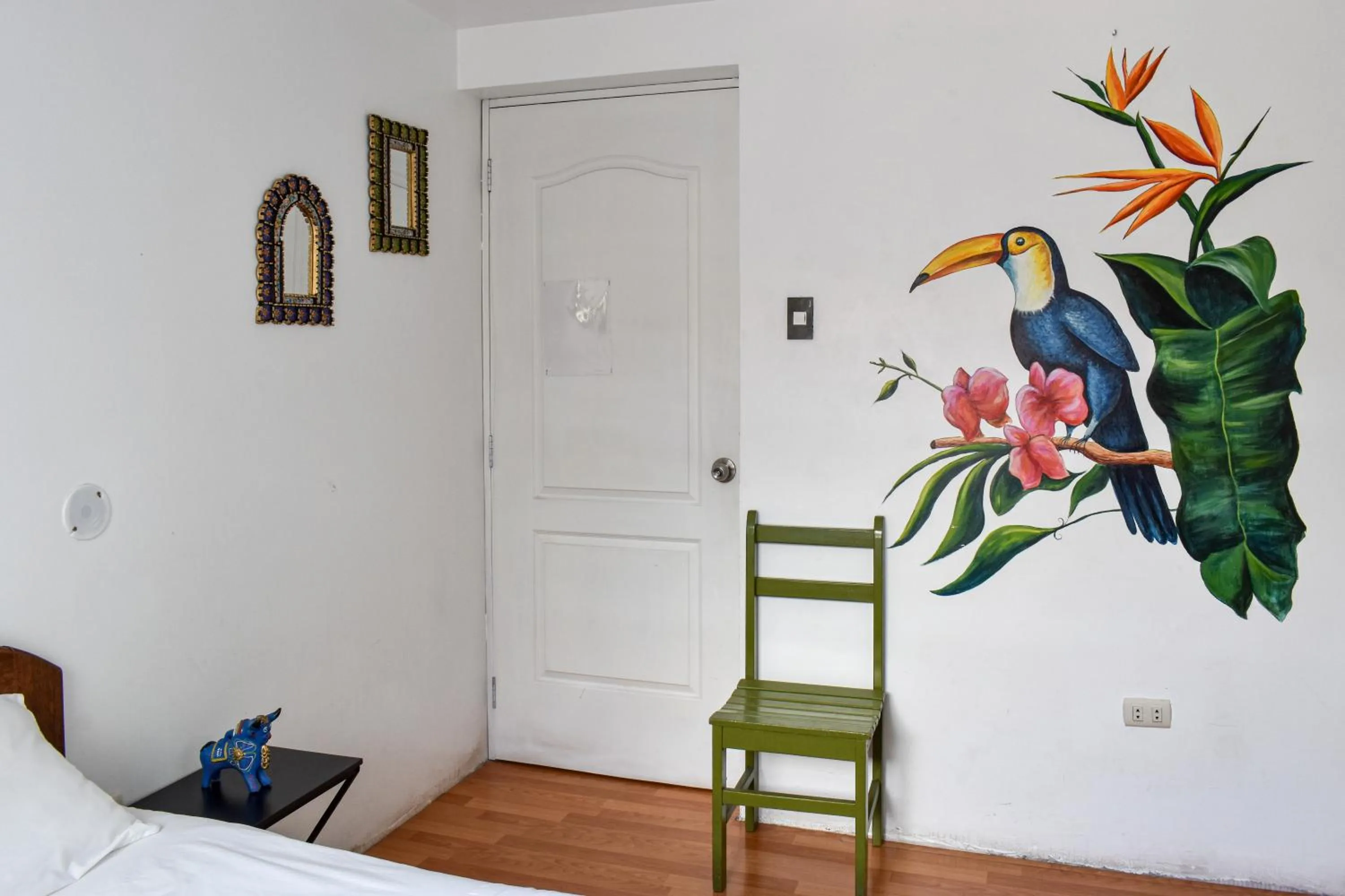 Bed in Apart Hotel El Puma