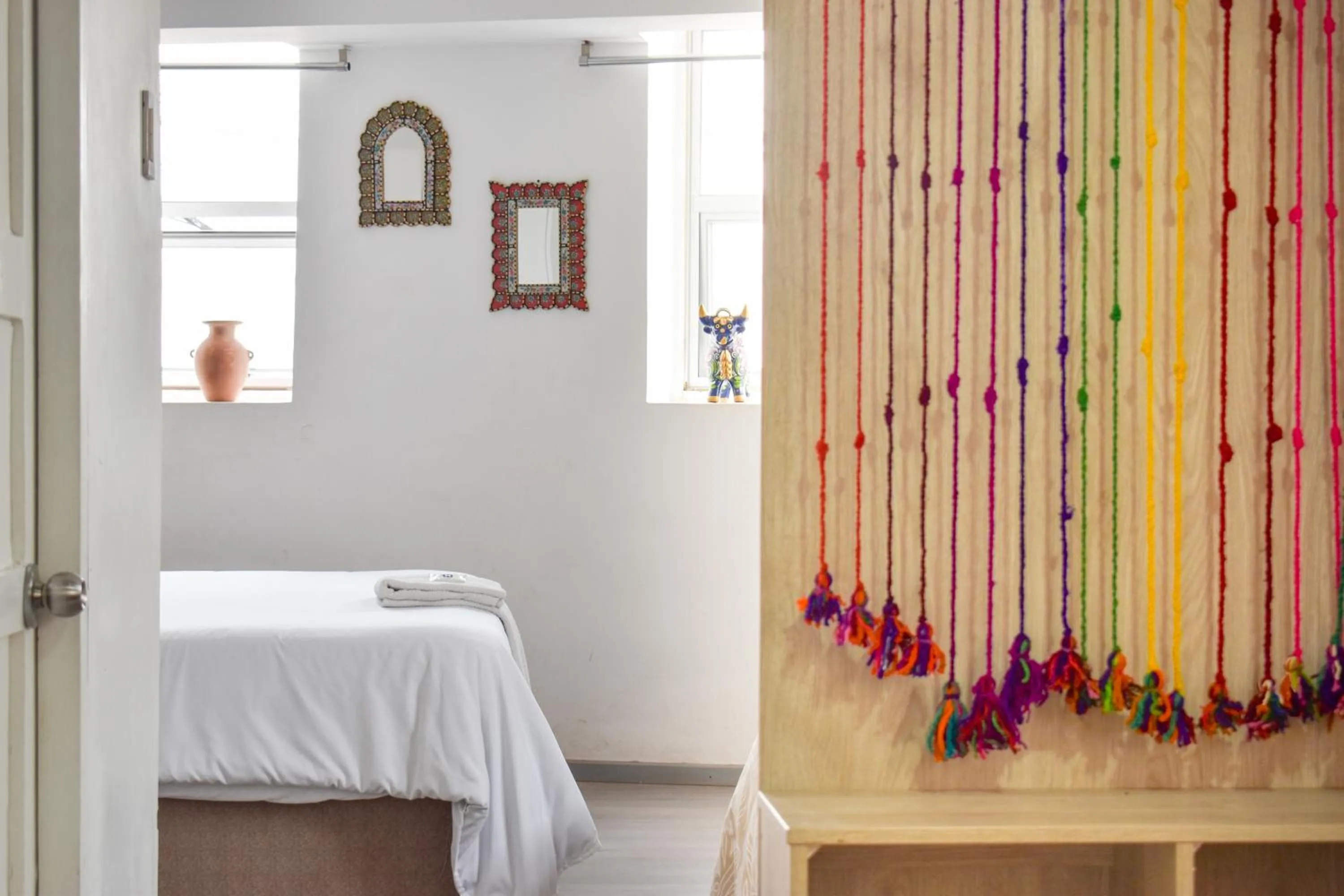 Bed in Apart Hotel El Puma