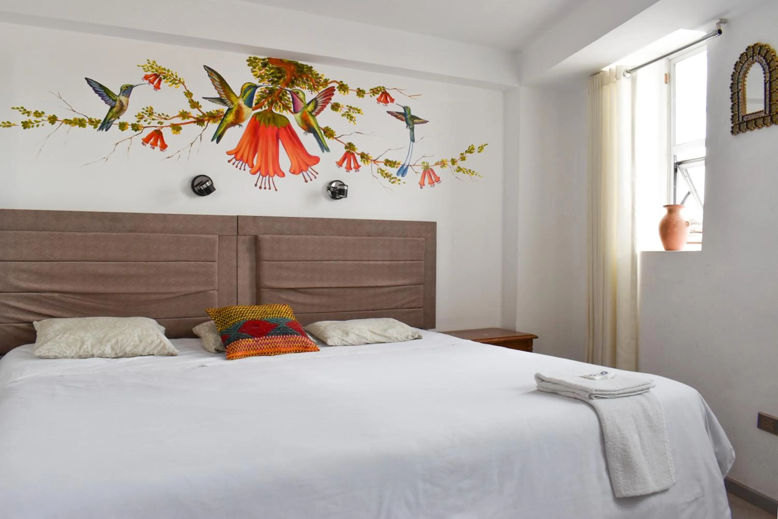 Bed in Apart Hotel El Puma