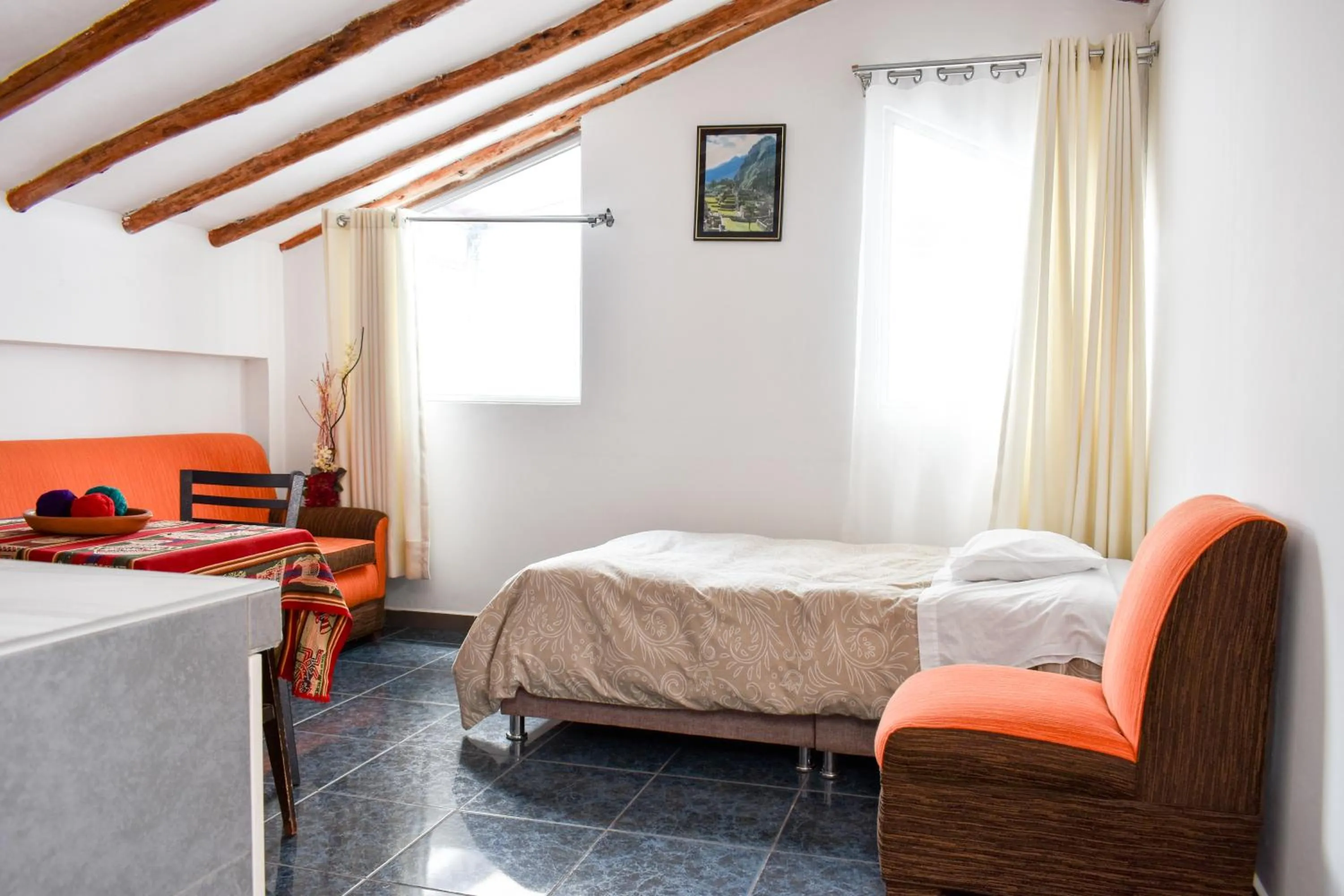 Bed in Apart Hotel El Puma