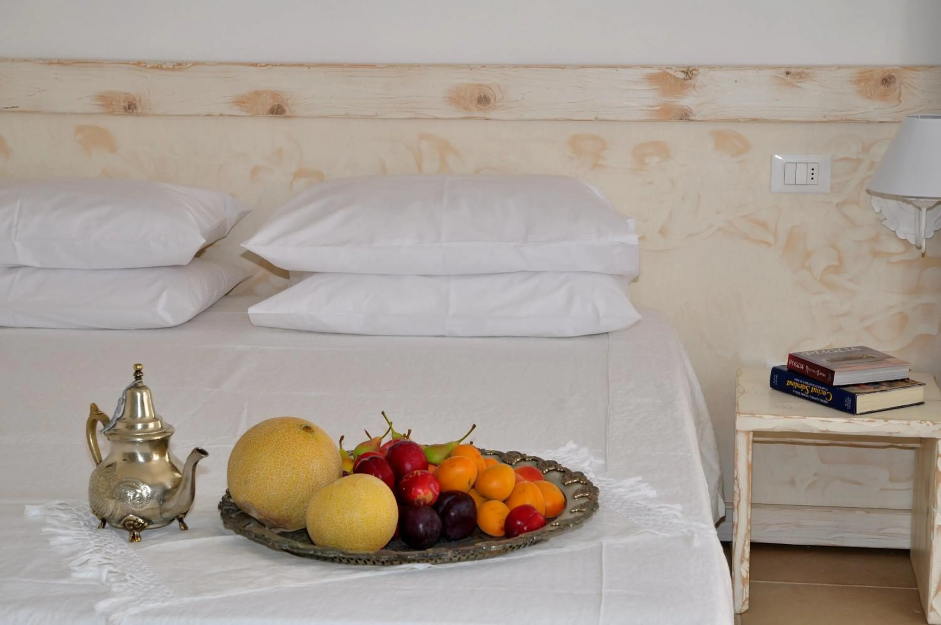 Decorative detail, Bed in Agriturismo La Turrita