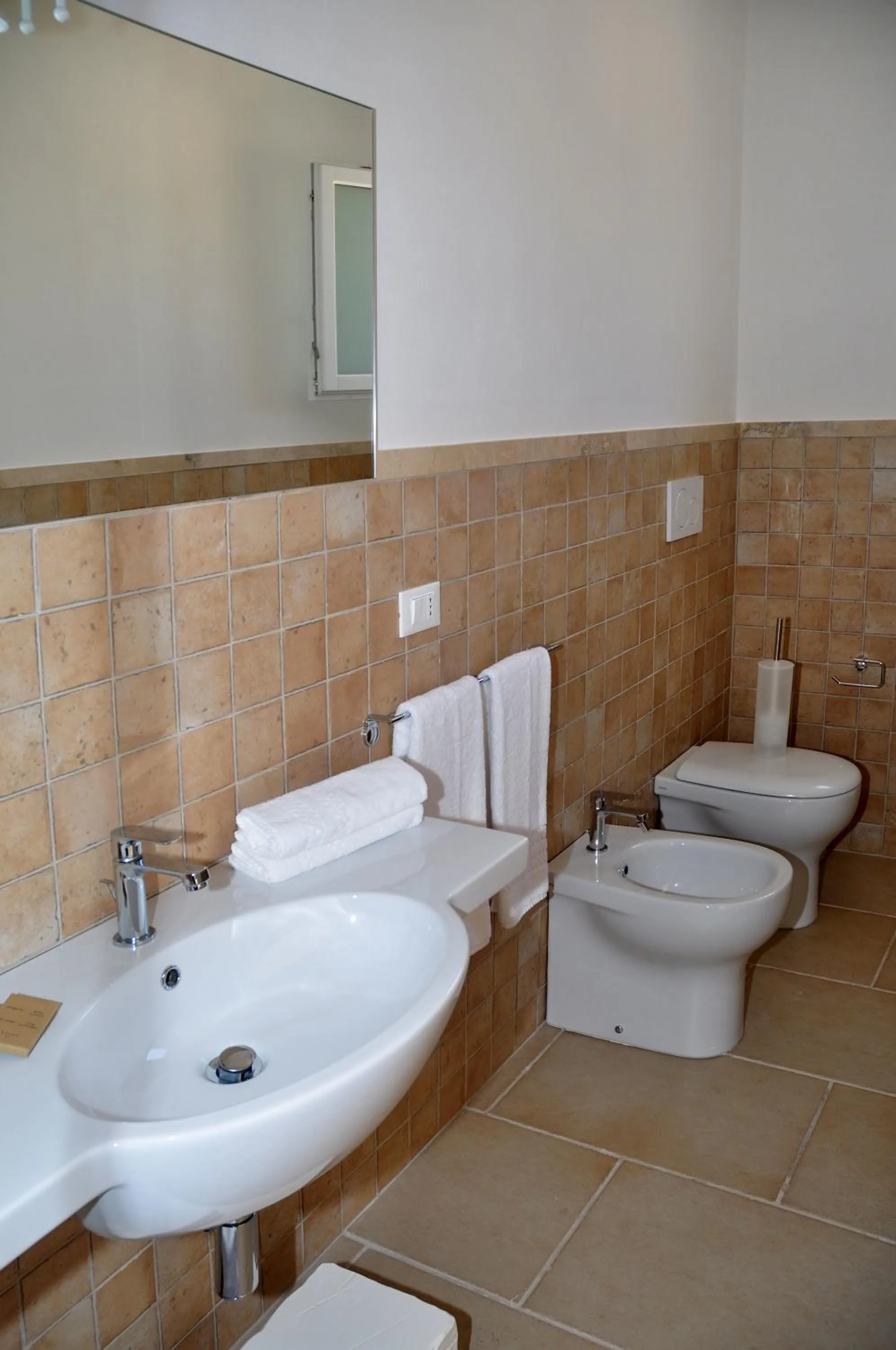 Bathroom in Agriturismo La Turrita