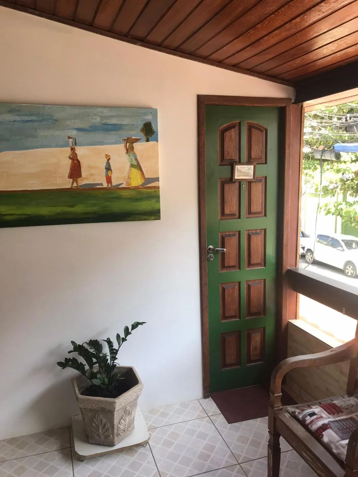 Balcony/Terrace in Canto da Arte - Hospedagem Domiciliar