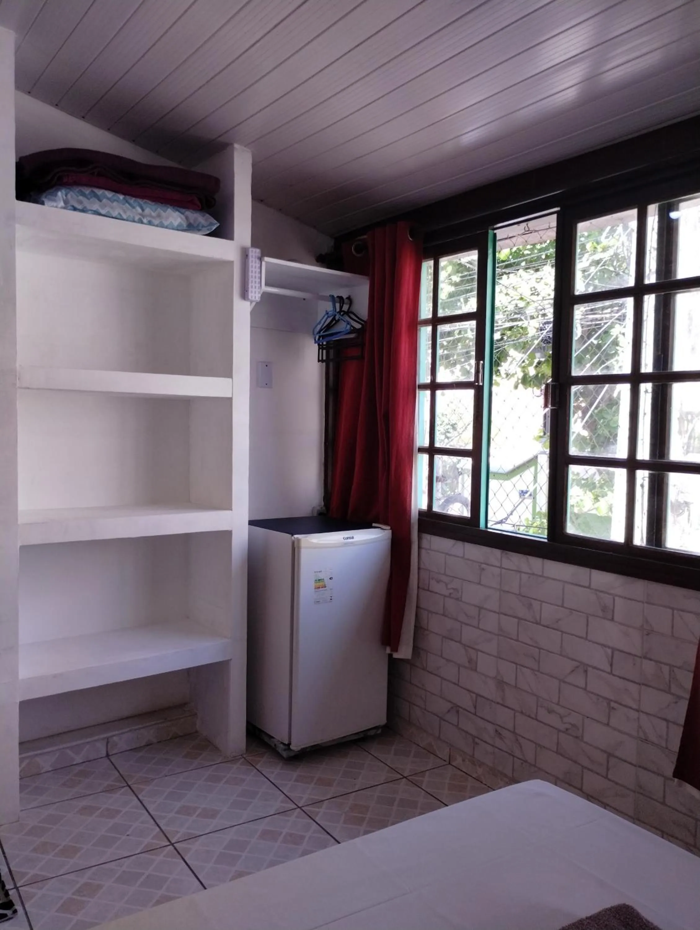 furniture, Bed in Canto da Arte - Hospedagem Domiciliar