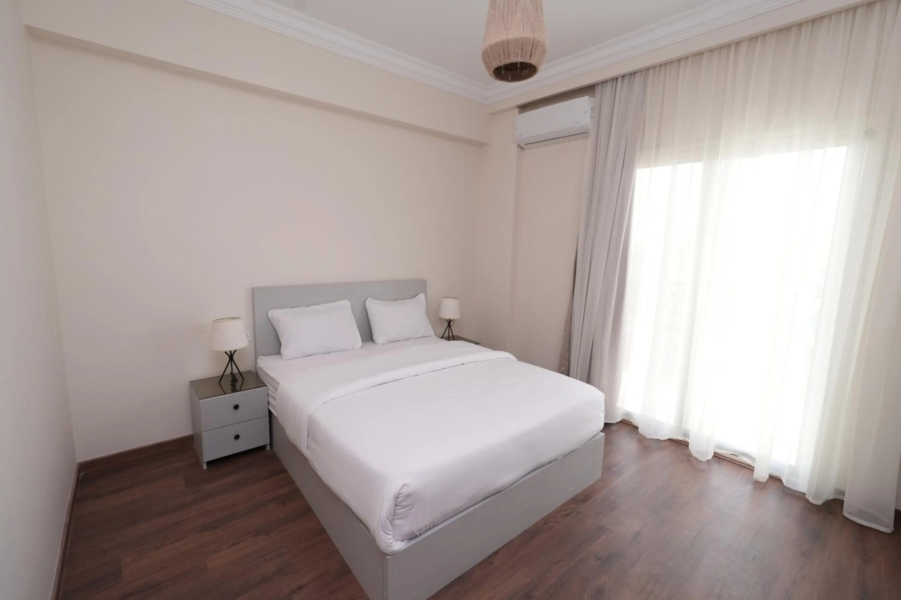 Bed in Settle Inn Banafseg Apartments