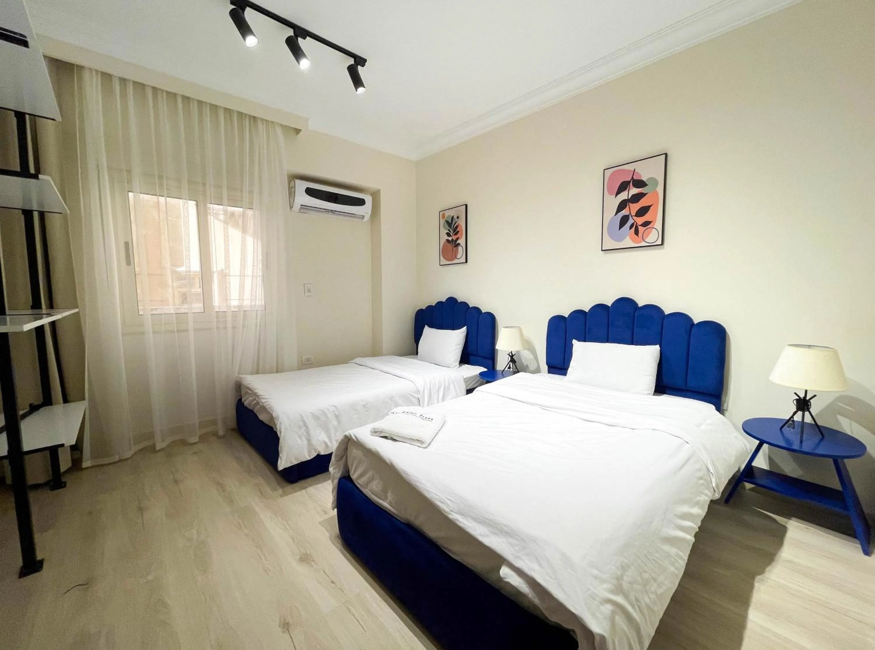 Bed in Settle Inn Banafseg Apartments