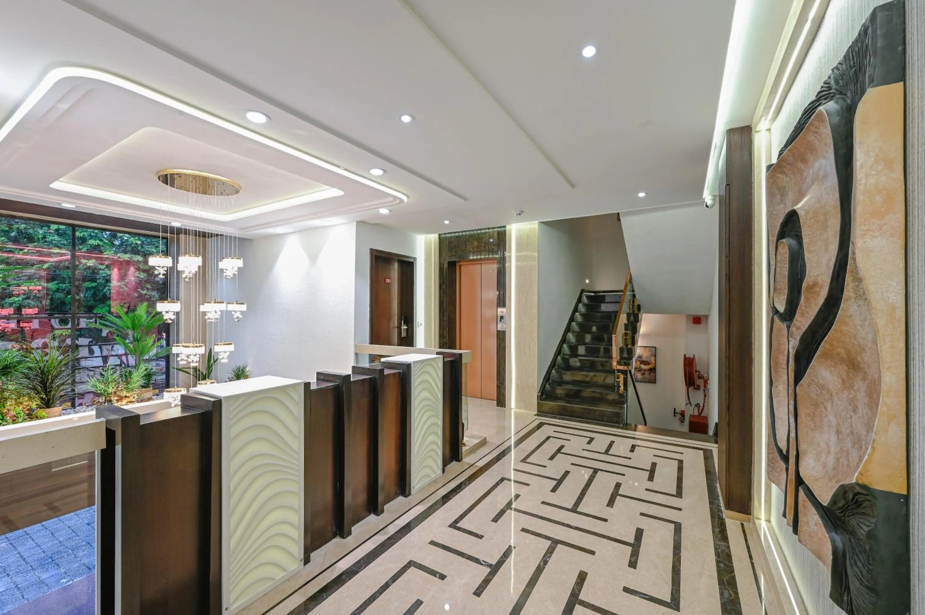 Lobby or reception in Hotel Grand Girdhar Premier