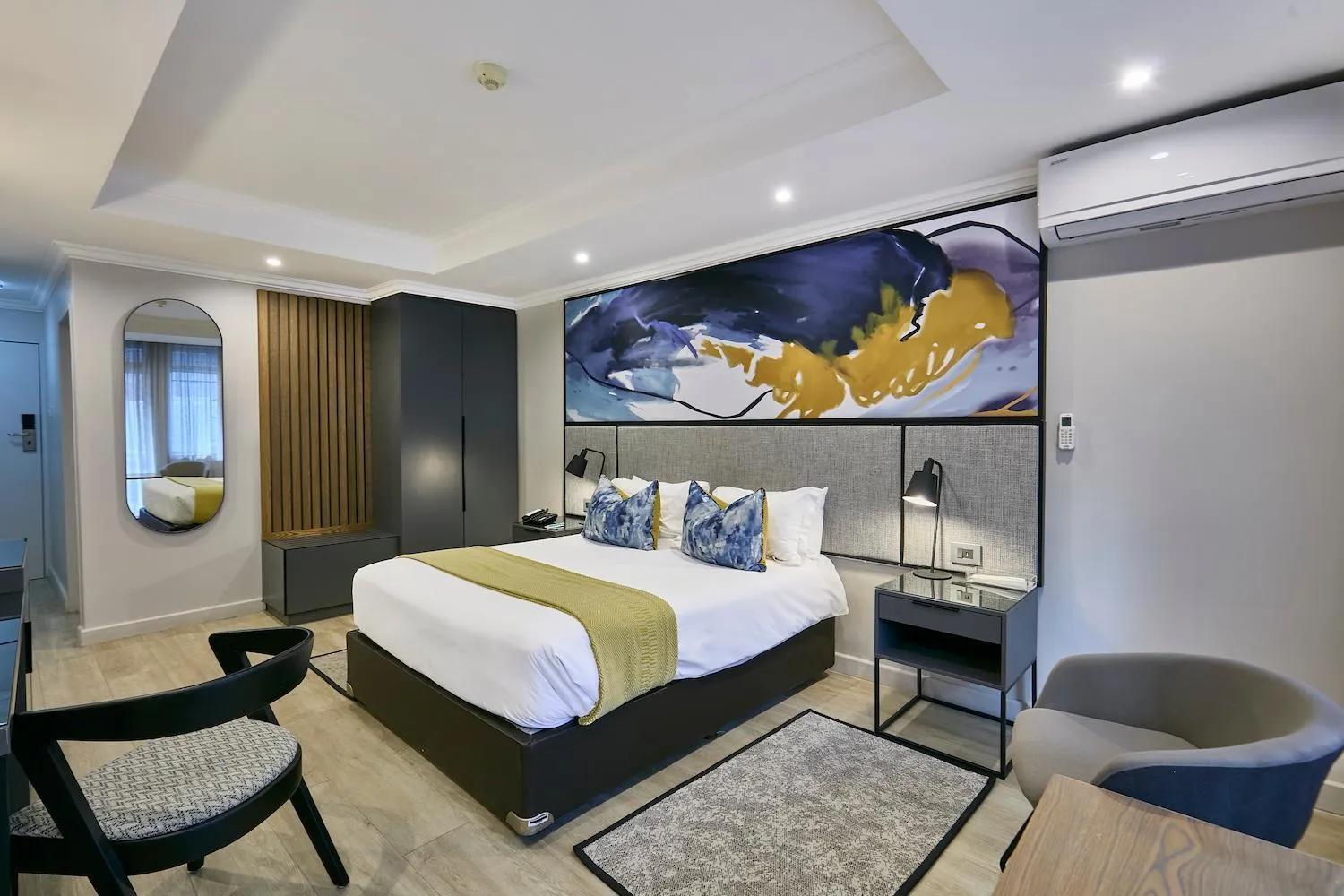 Bed in Cresta Thapama Hotel