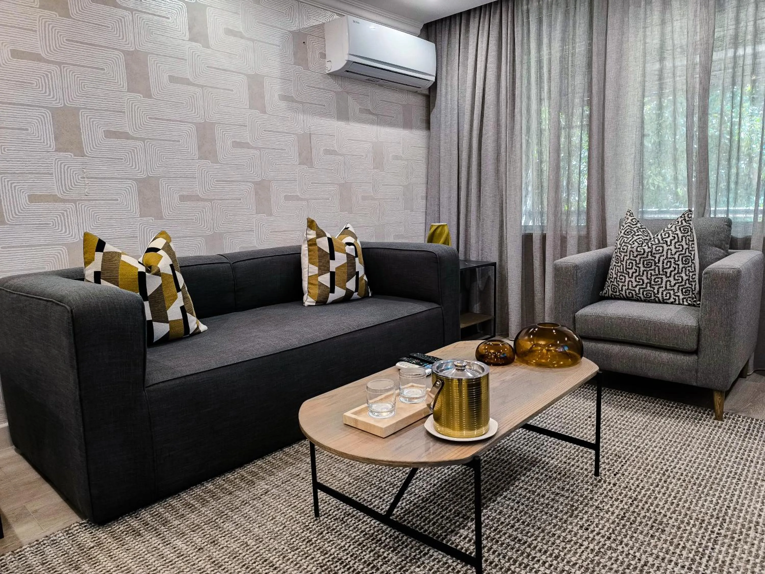 Seating area in Cresta Thapama Hotel