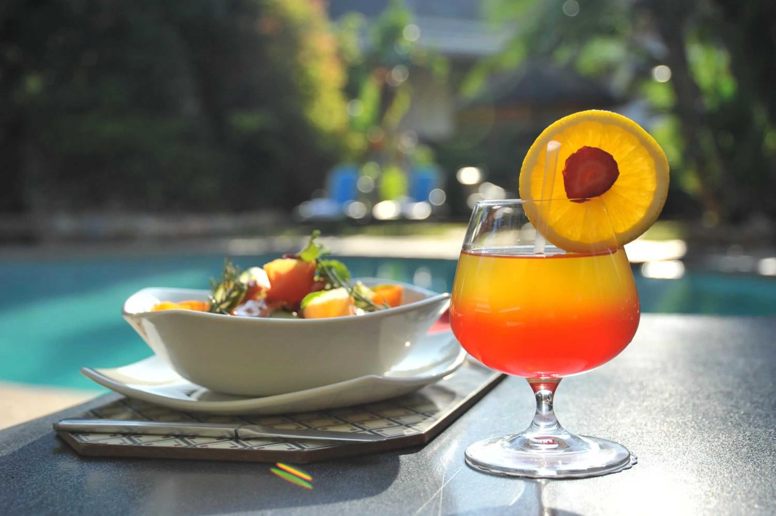 Meals in Cresta Thapama Hotel