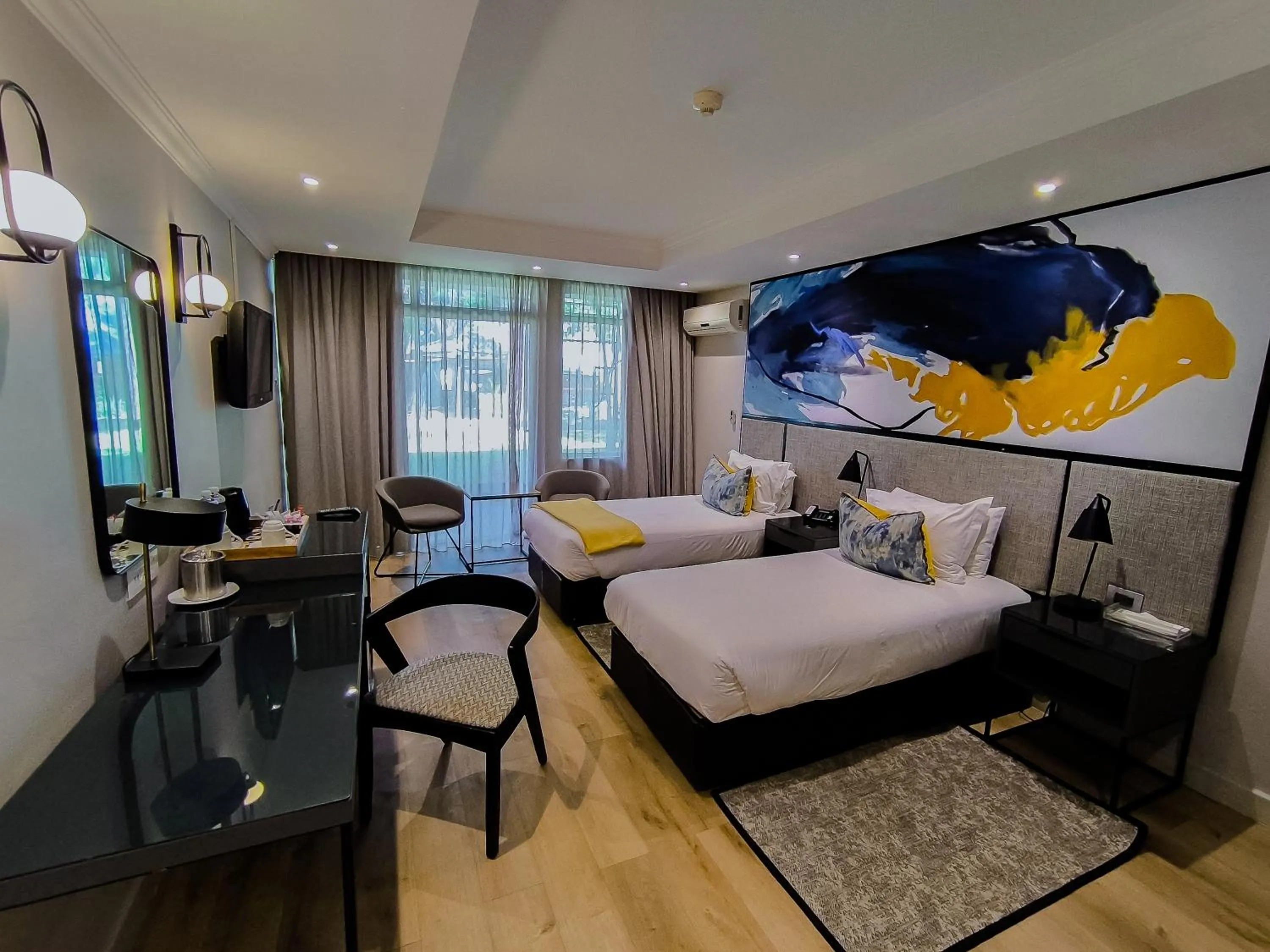 Bed in Cresta Thapama Hotel