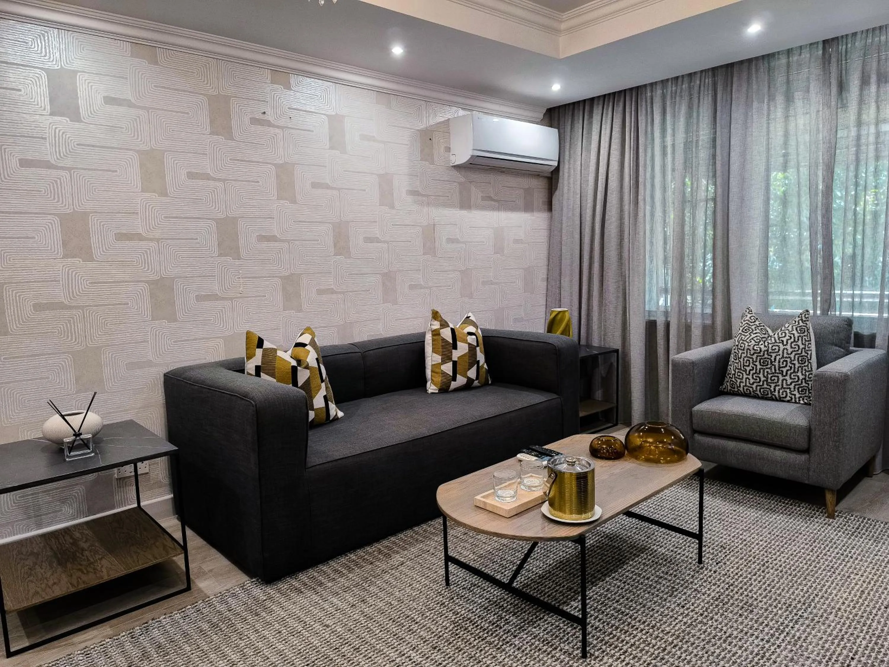 Seating area in Cresta Thapama Hotel