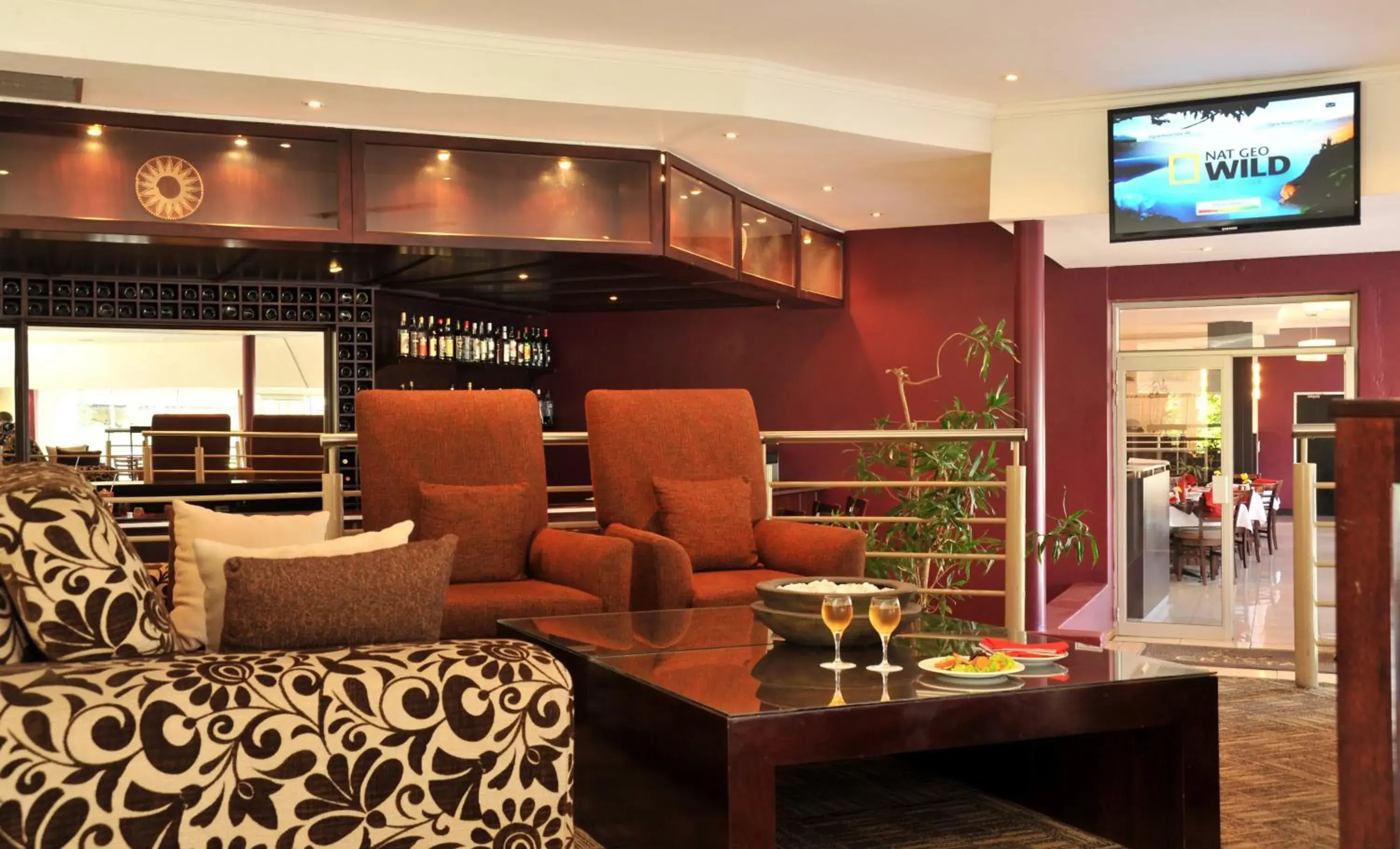 Lounge or bar in Cresta Thapama Hotel Lounge or bar in Cresta Thapama Hotel
