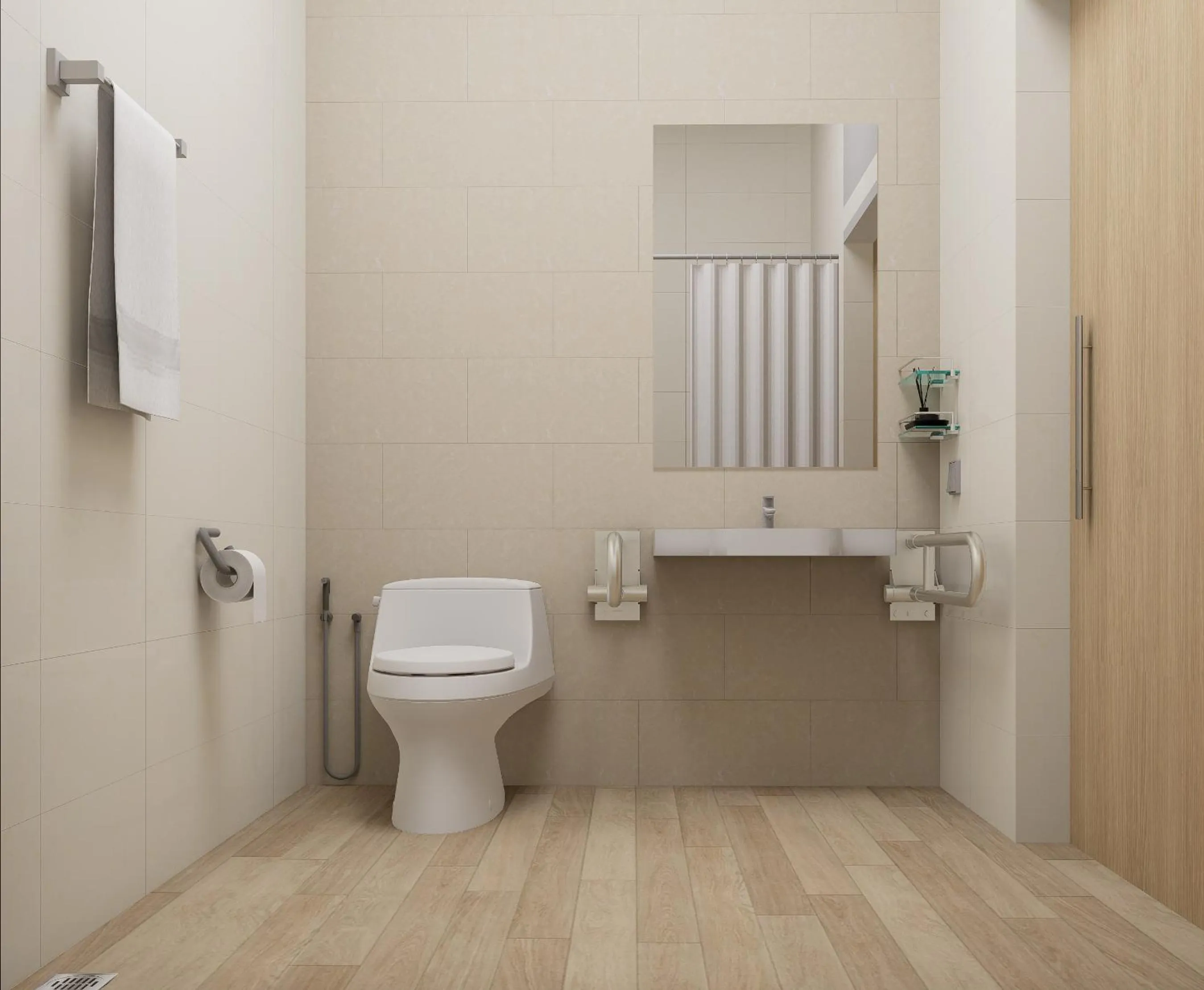 Toilet in SENS Hotel