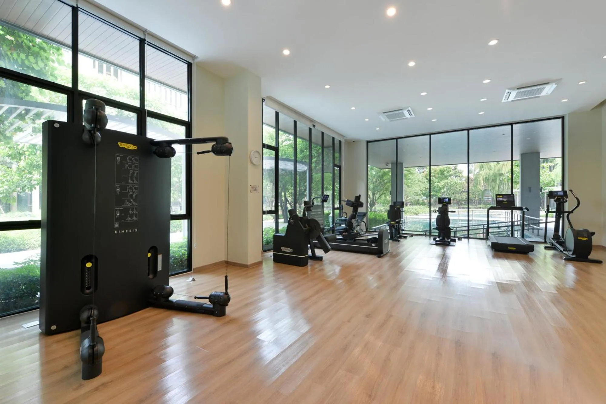 Fitness centre/facilities in SENS Hotel