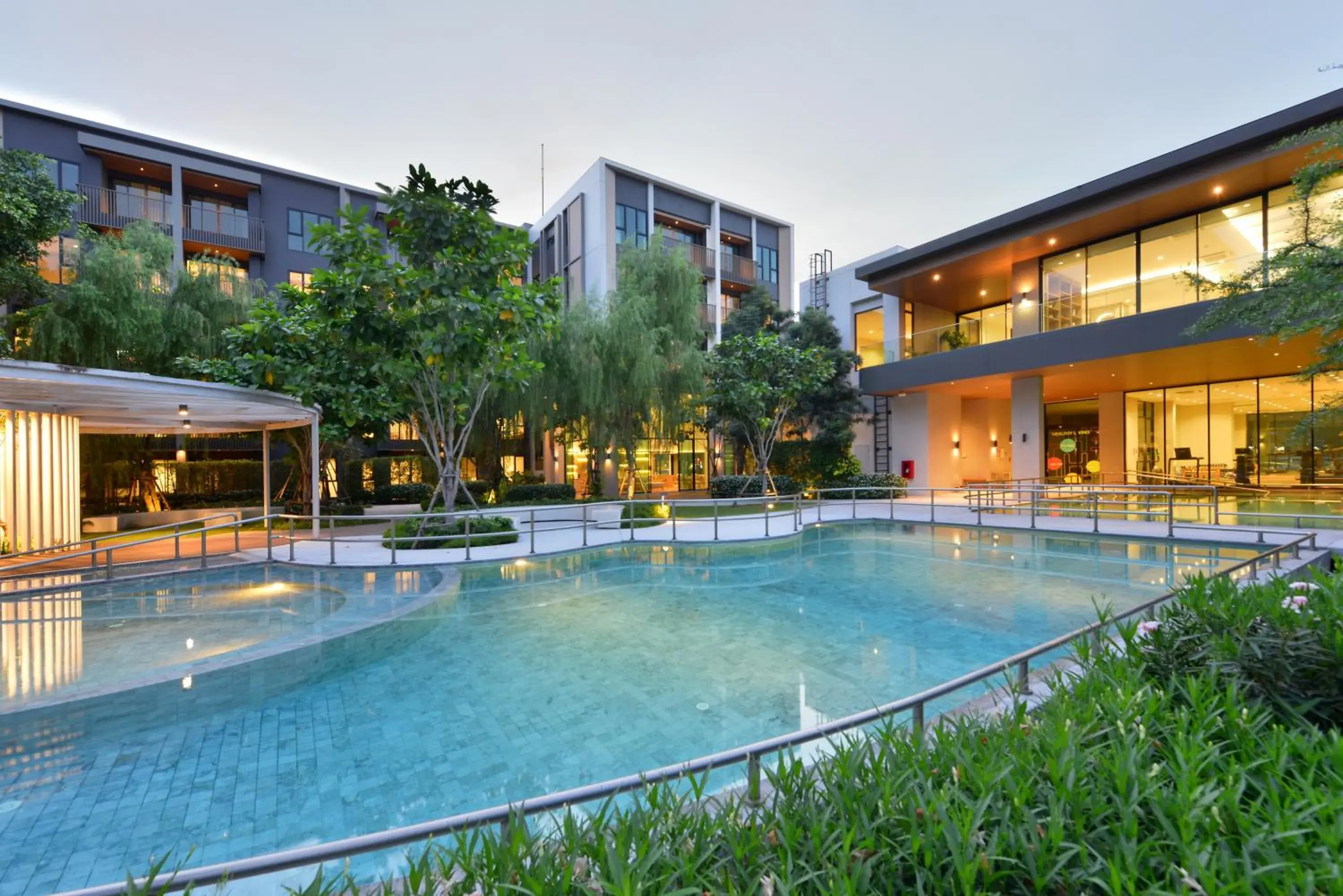 Swimming pool in SENS Hotel Swimming pool in SENS Hotel