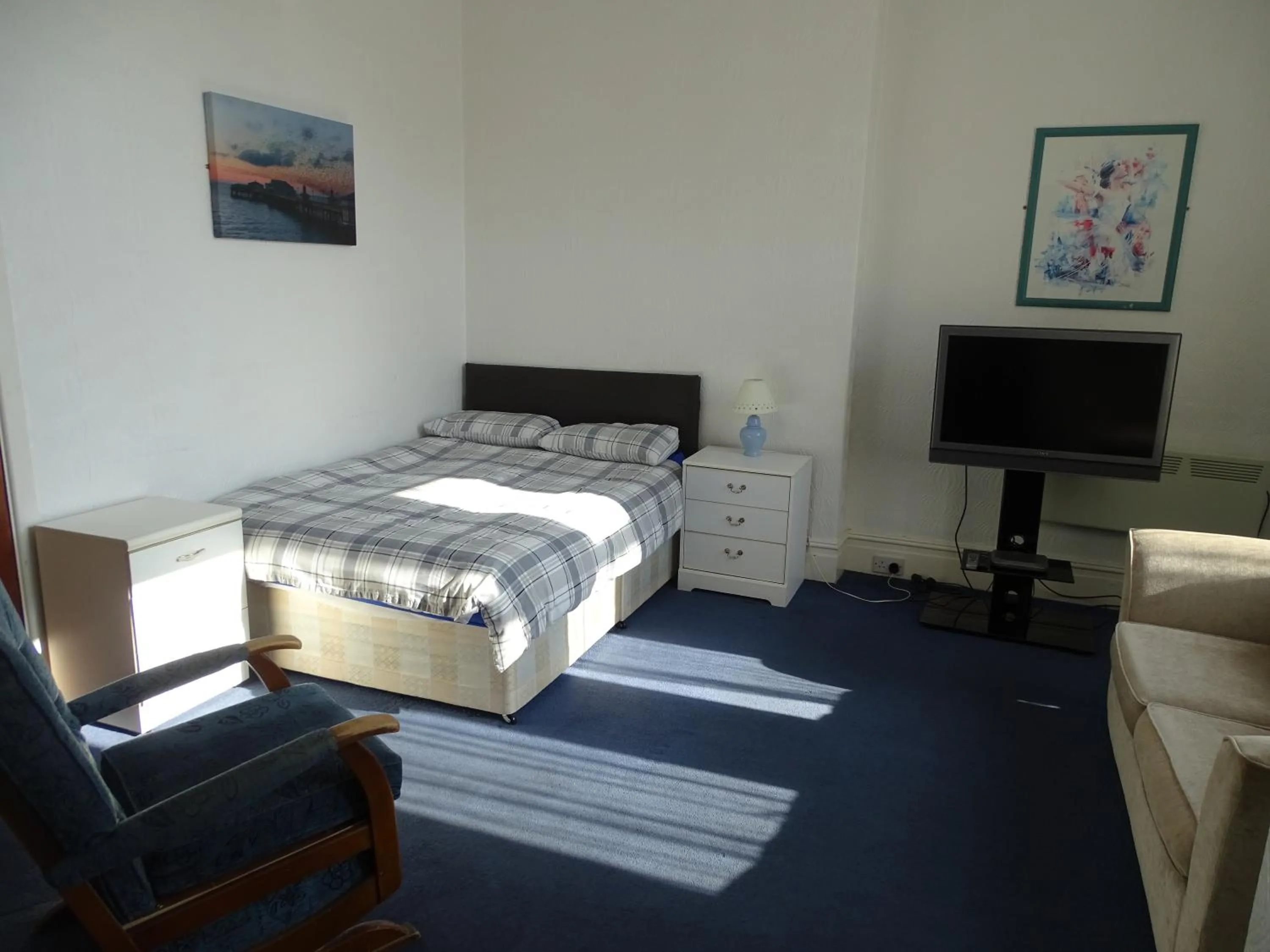 Bed in Beeton Villas Holiday Apartments