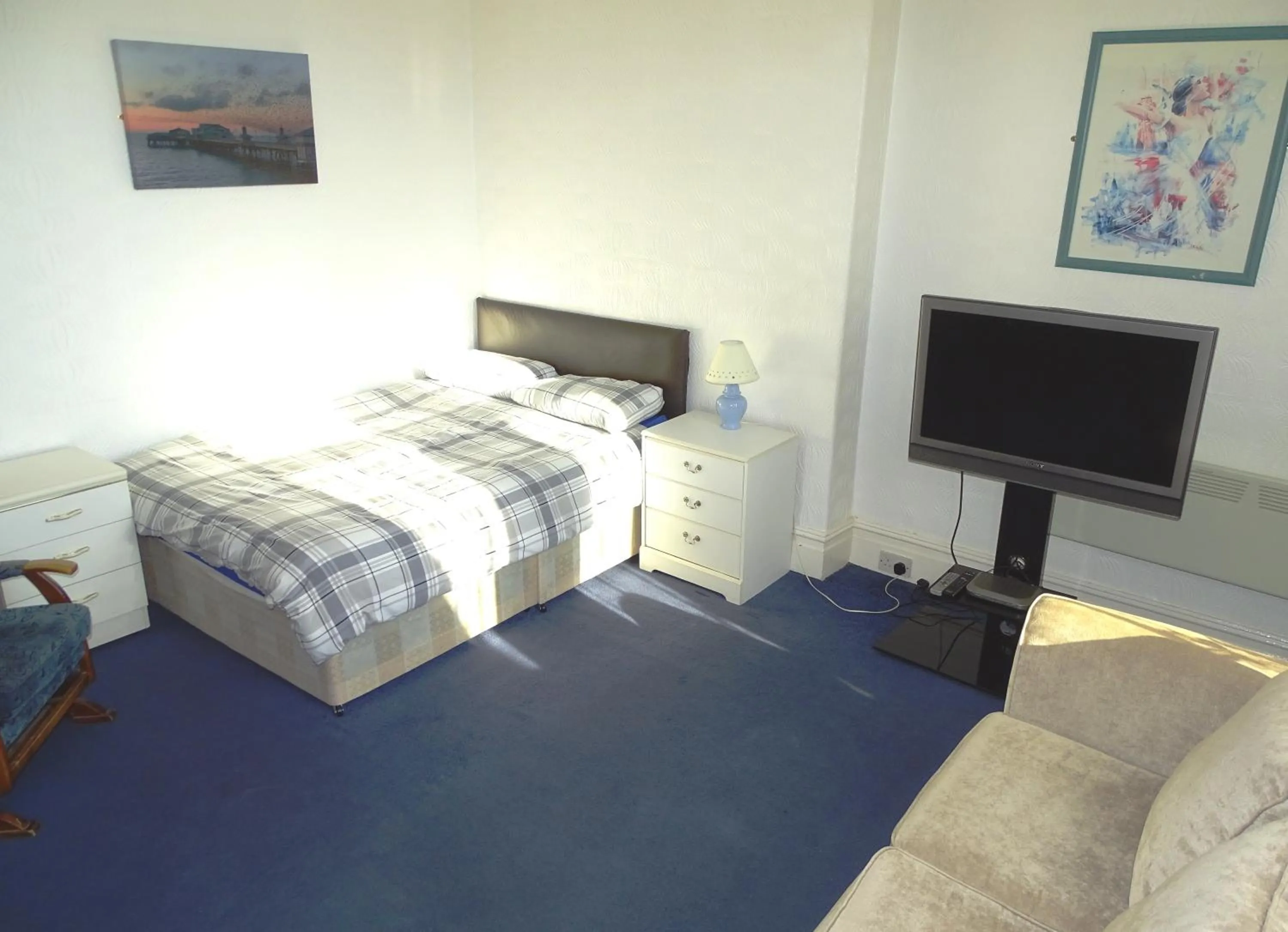 Bed in Beeton Villas Holiday Apartments