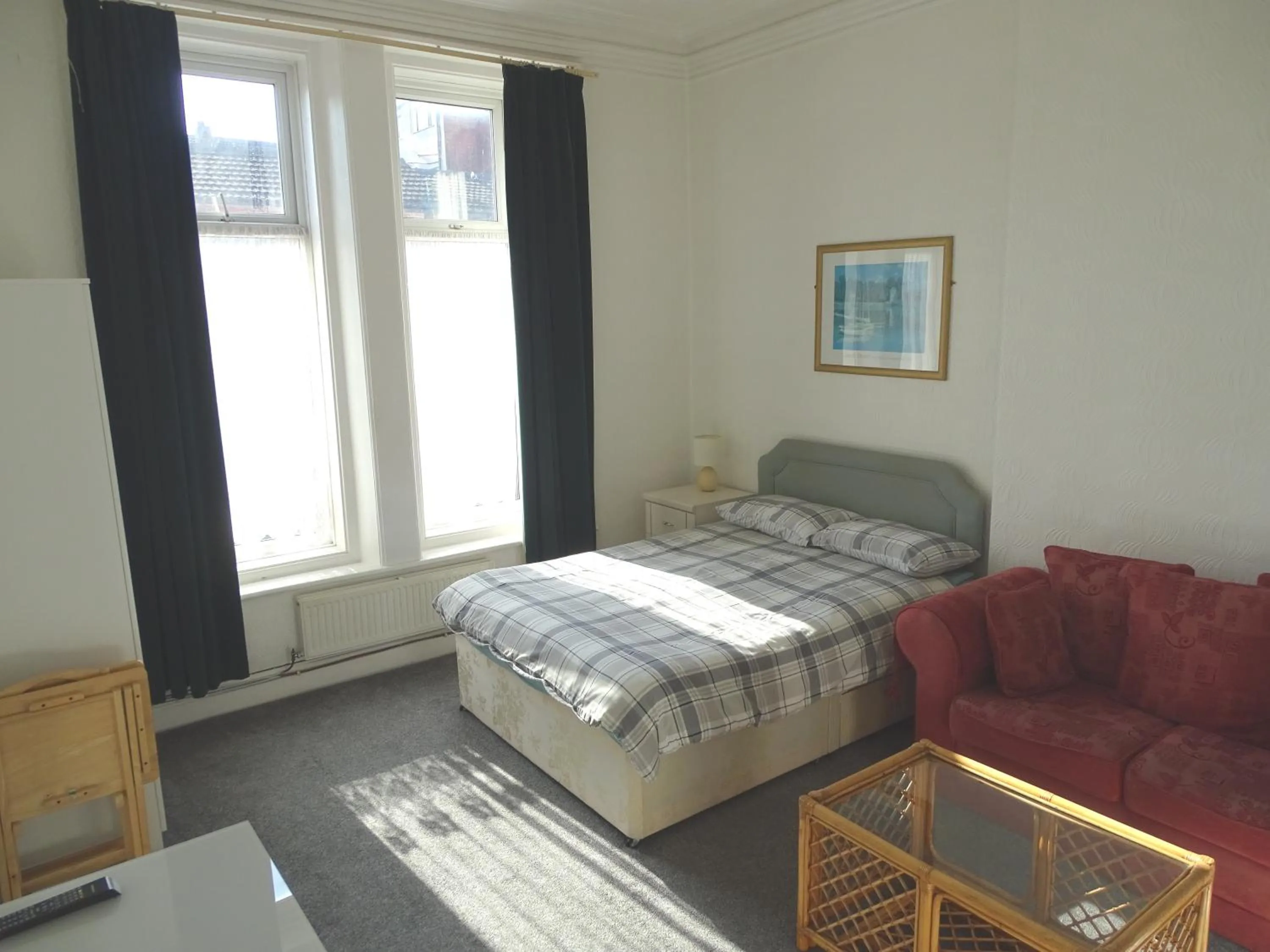 Bed in Beeton Villas Holiday Apartments