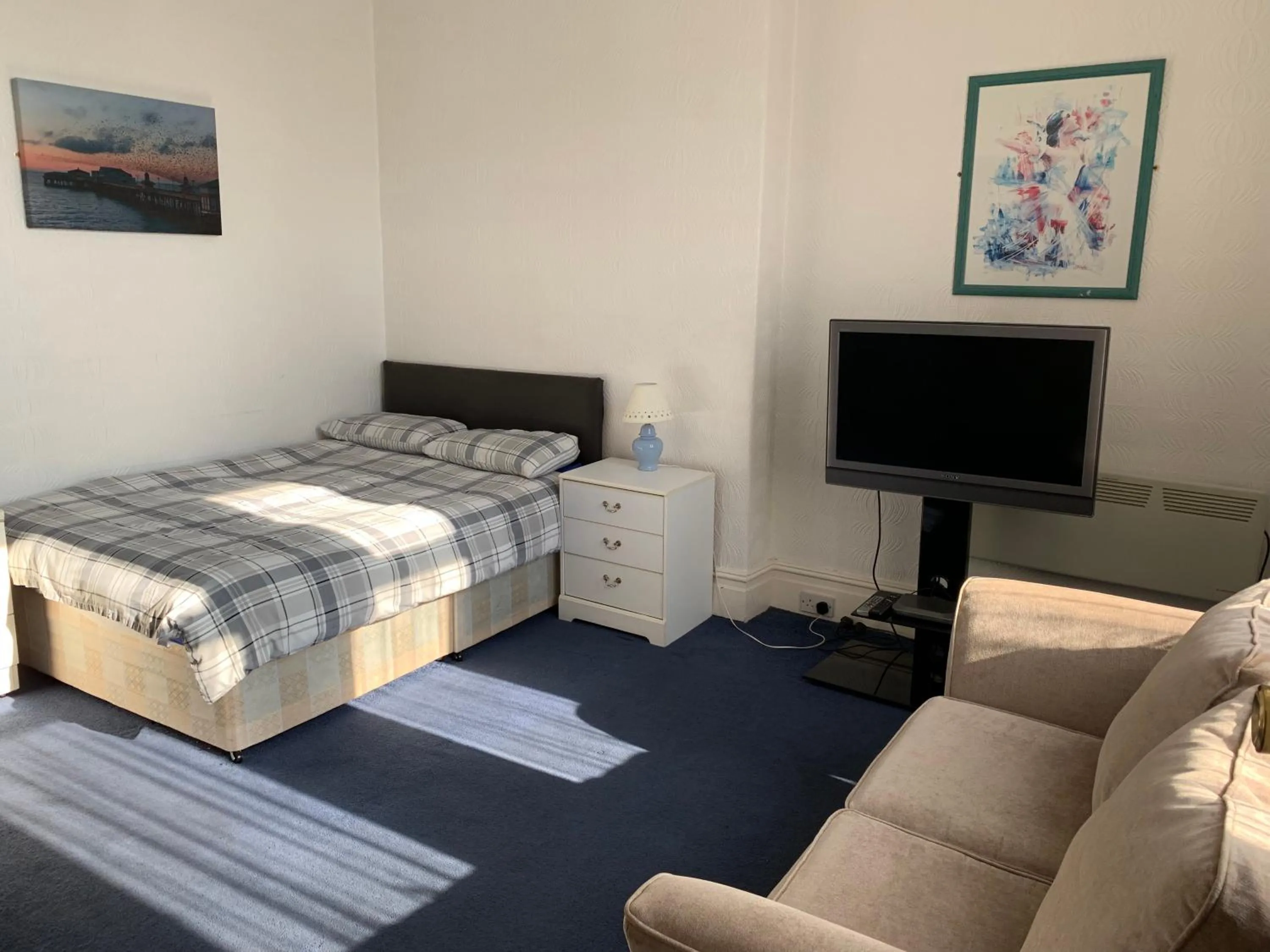 Bed in Beeton Villas Holiday Apartments