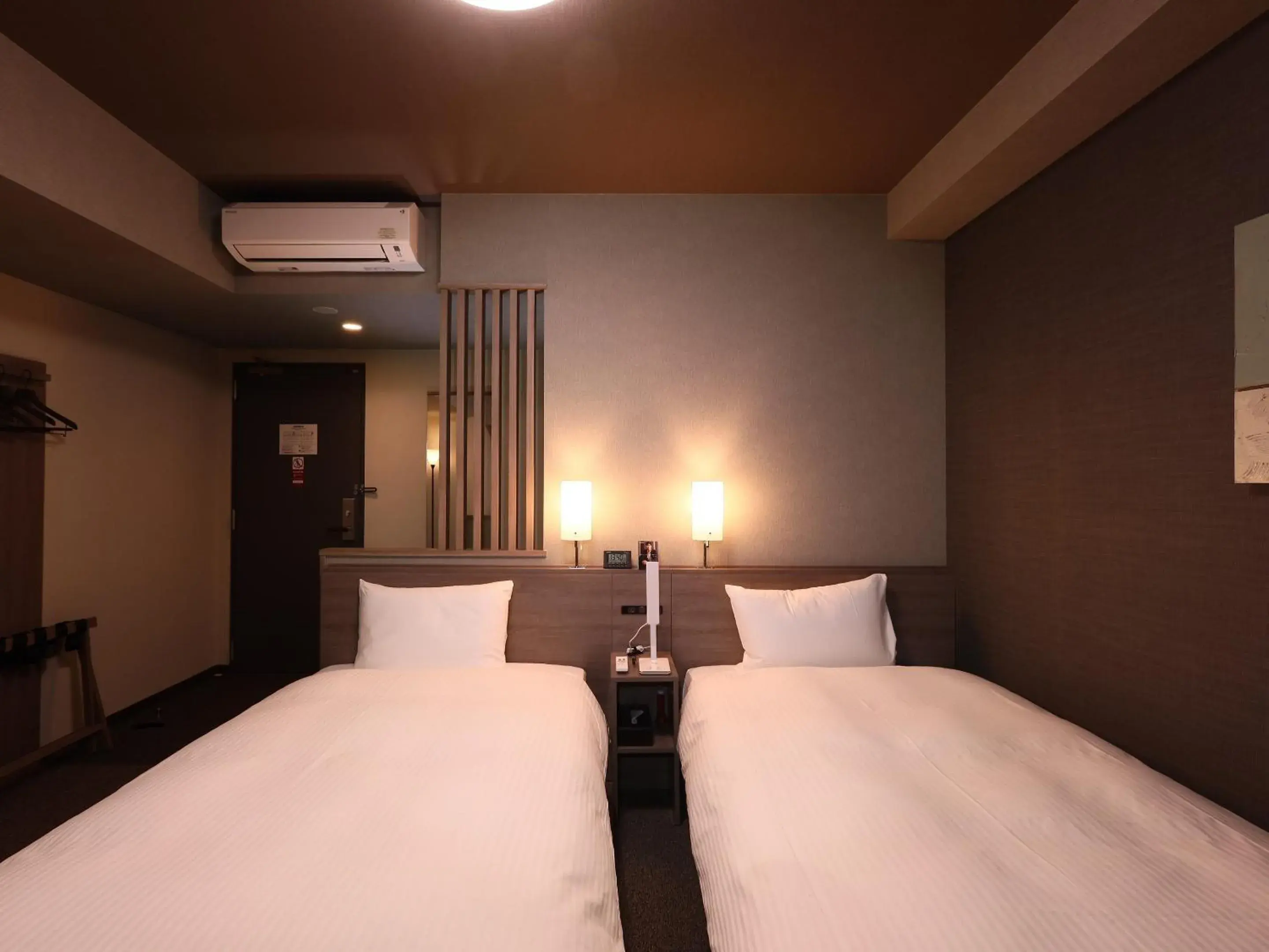 Twin Room - single occupancy - Non-Smoking in Hotel Route Inn Shimotsuma Twin Room - single occupancy - Non-Smoking in Hotel Route Inn Shimotsuma