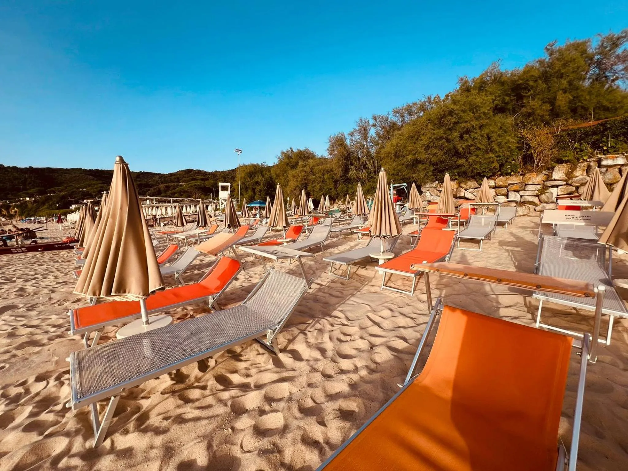 Beach in Park Hotel Napoleone