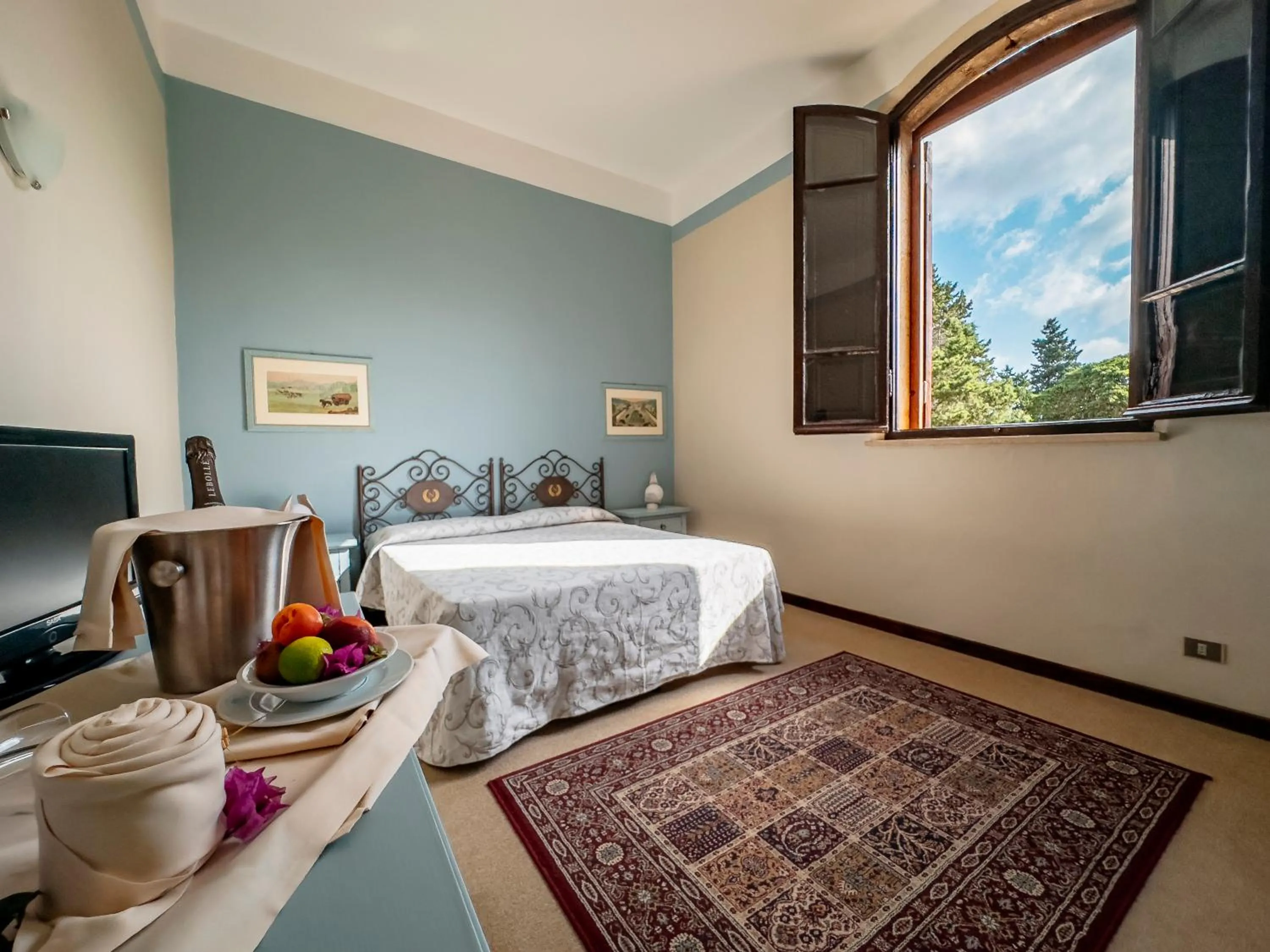 Bedroom, Bed in Park Hotel Napoleone