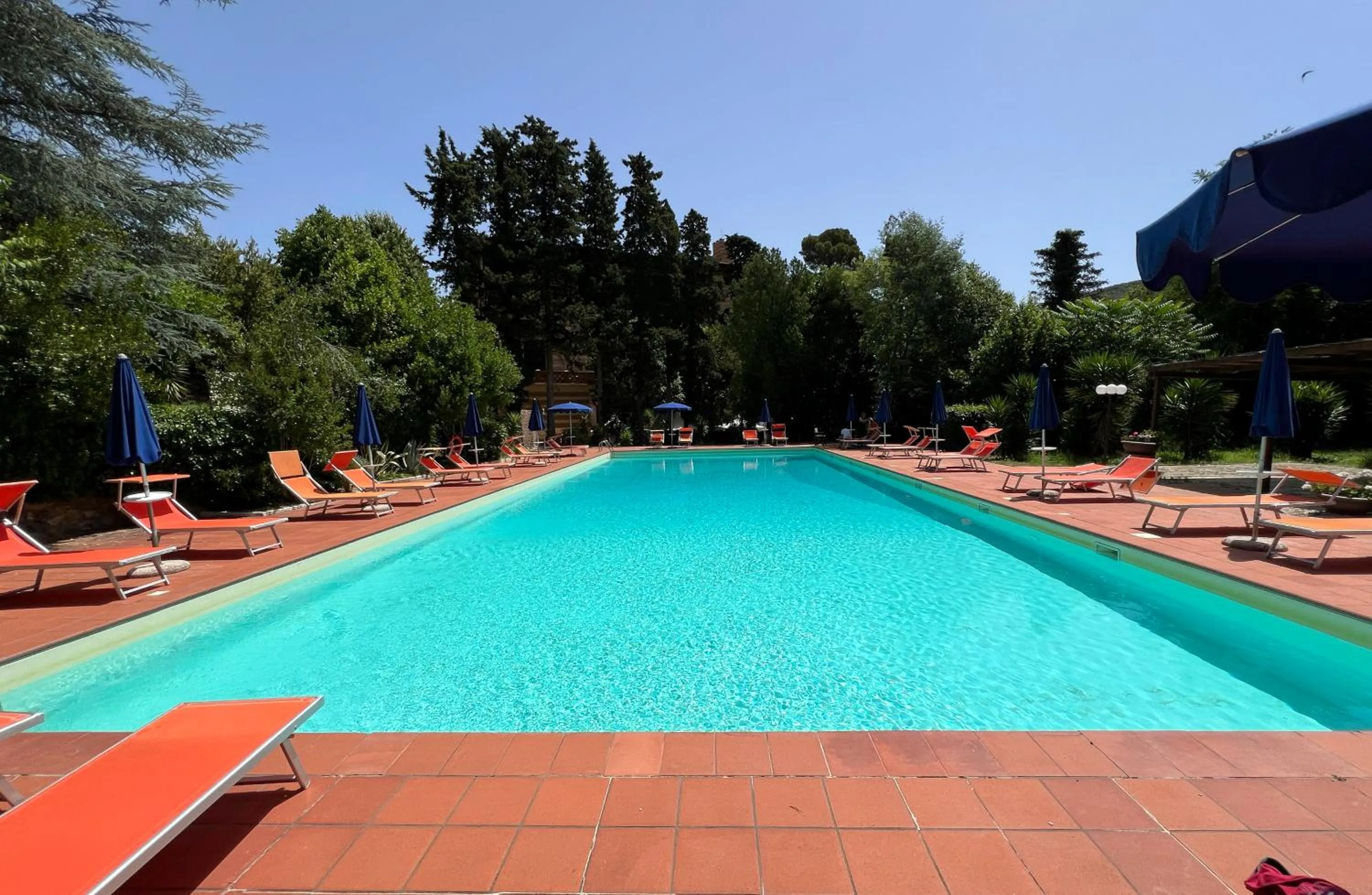 Swimming pool in Park Hotel Napoleone