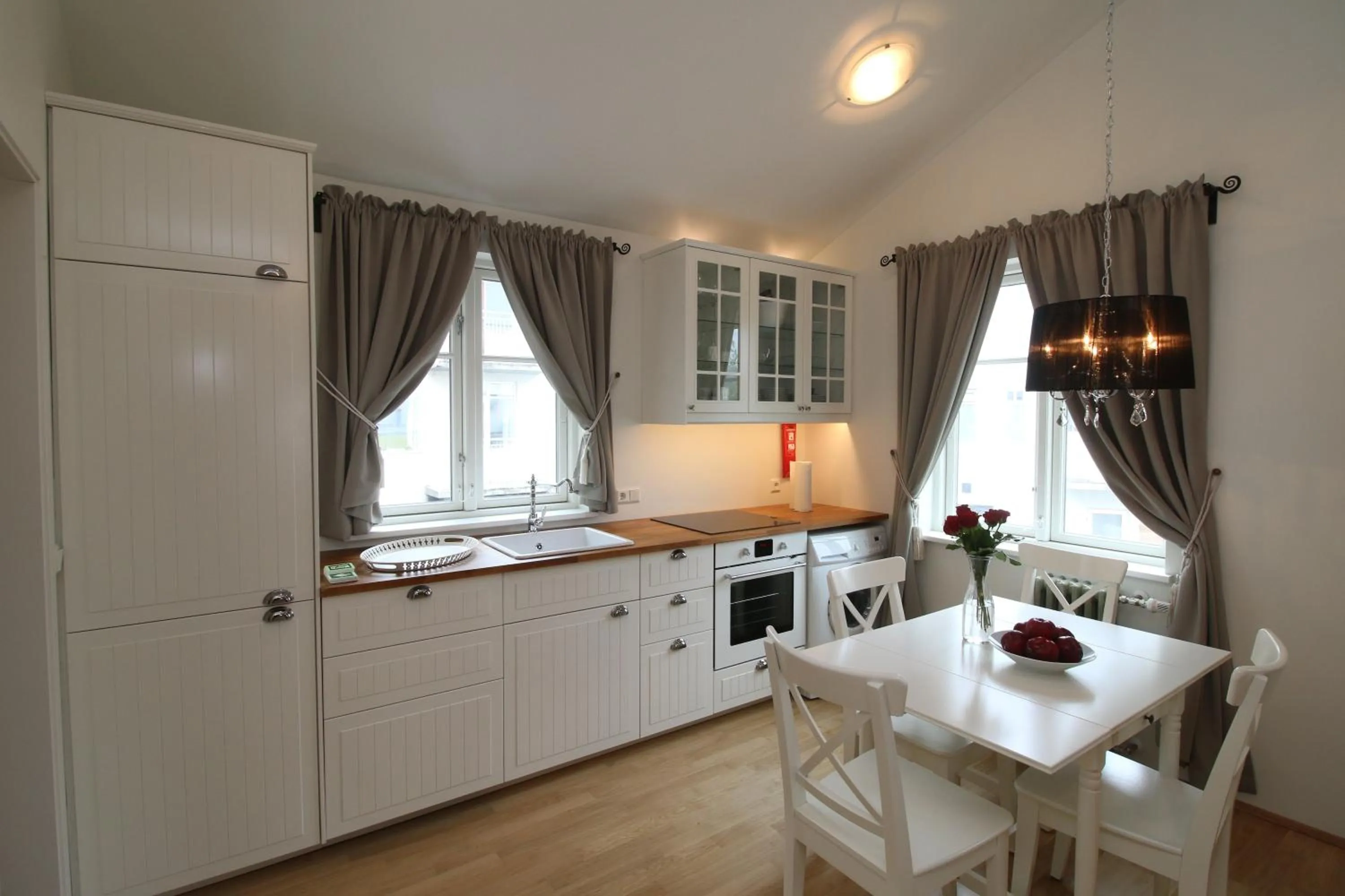 Kitchen or kitchenette in Acco Ice Apartments
