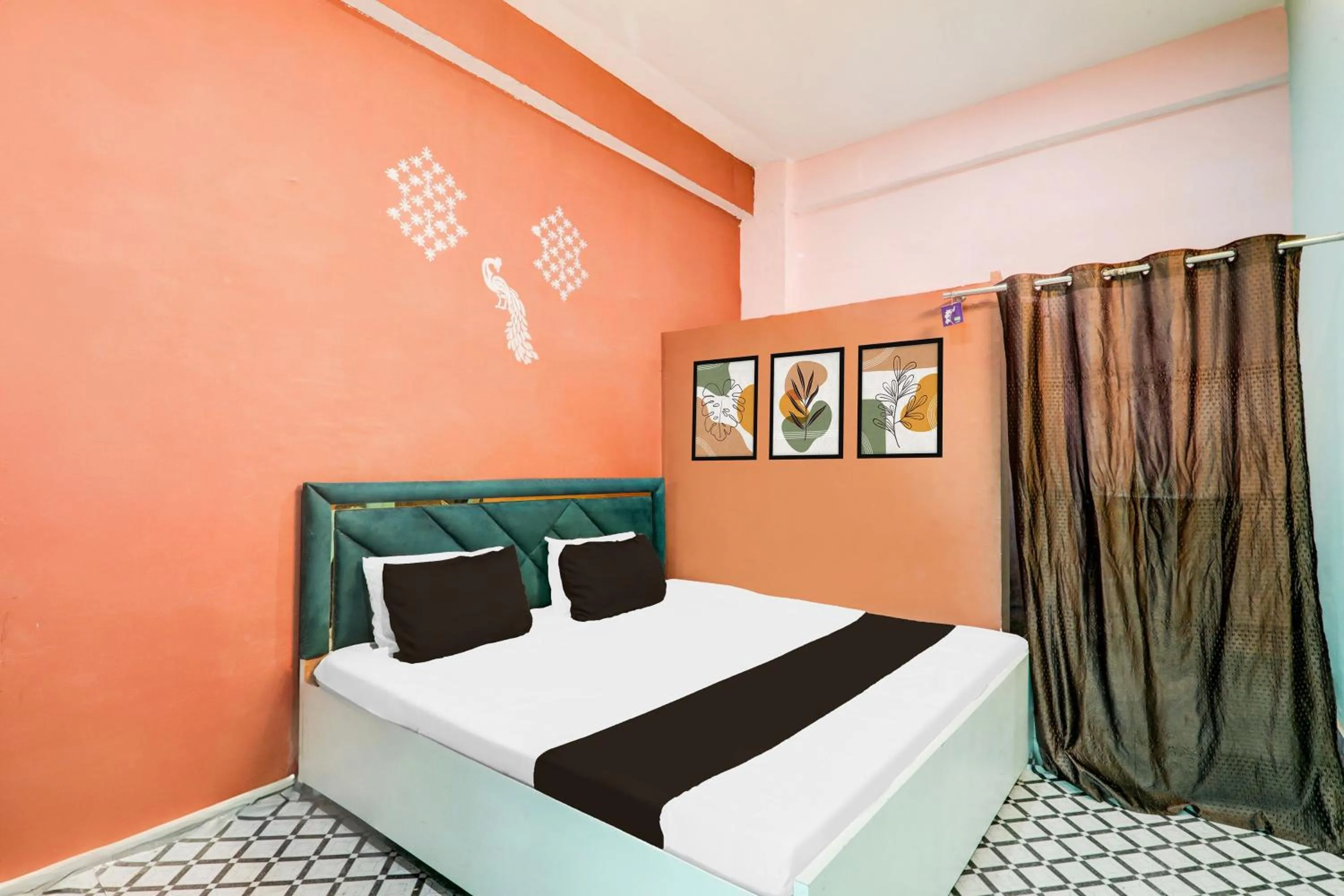 Bedroom, Bed in SPOT ON D S Hotel