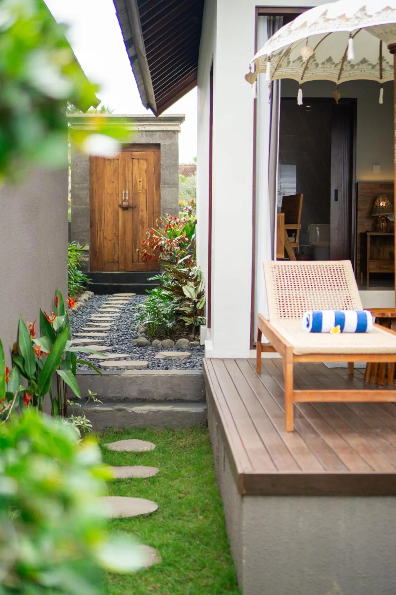 Facade/entrance in Ascarya Ubud