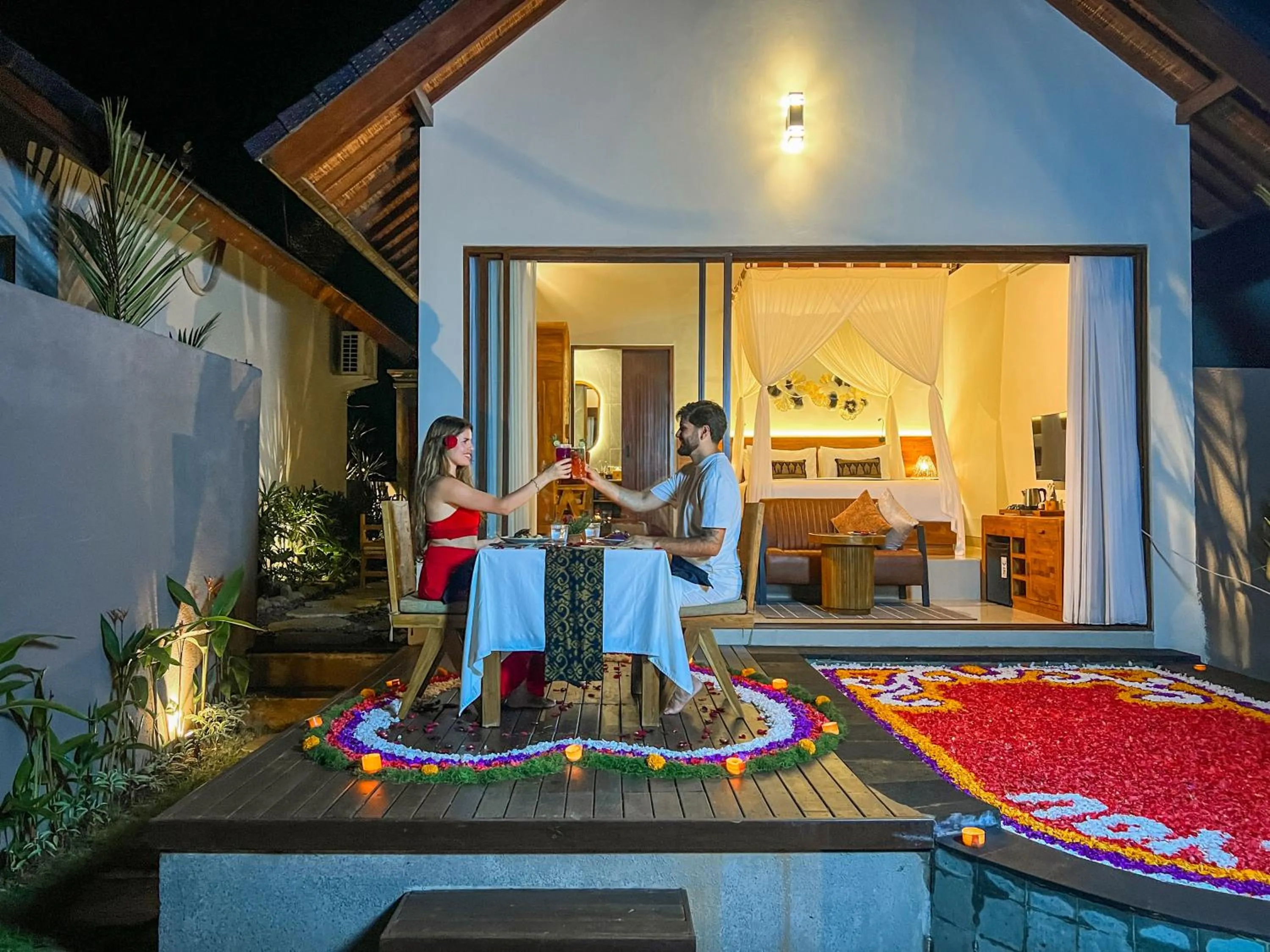 Dining area in Ascarya Ubud